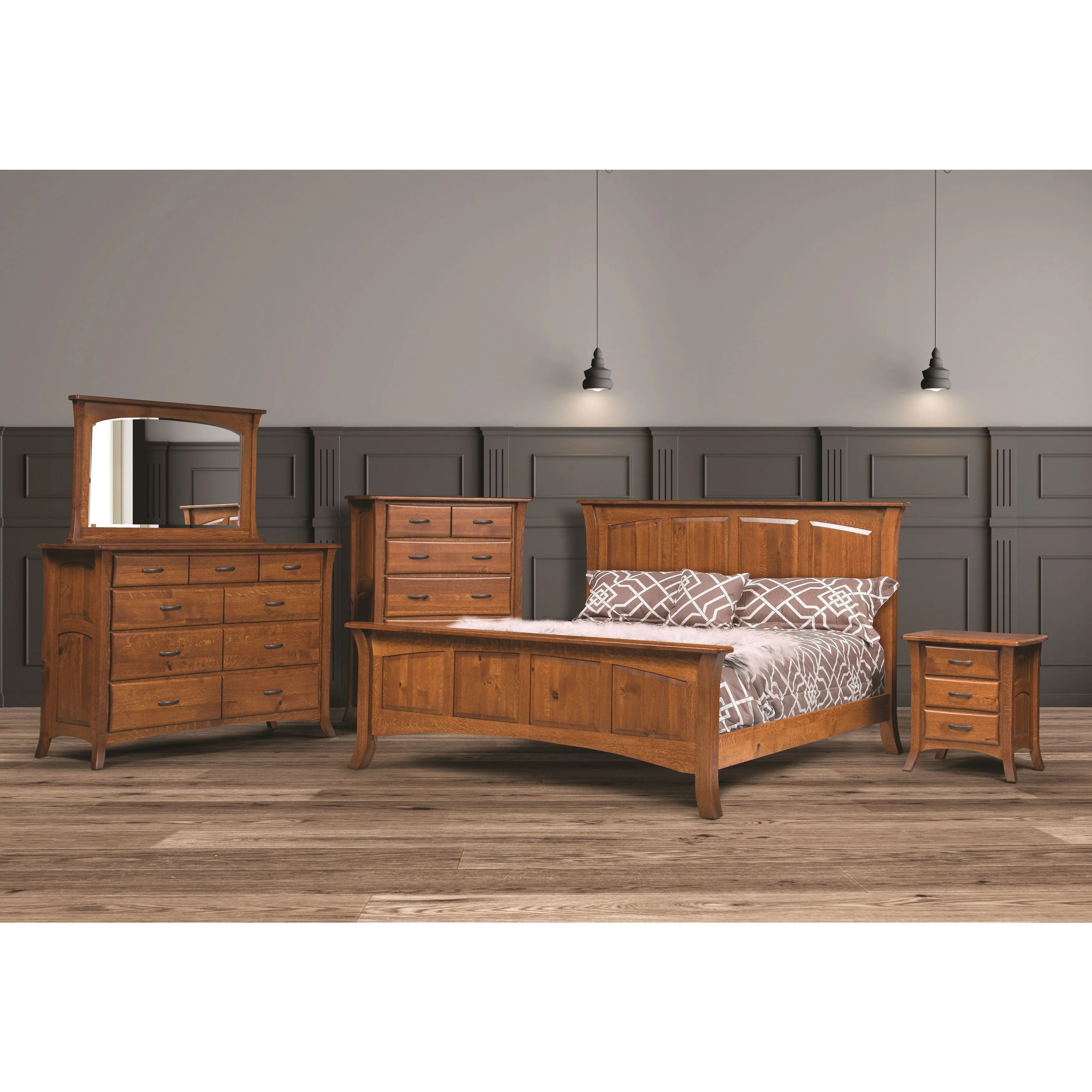 QW Amish Premier Galveston Bed - Image 3
