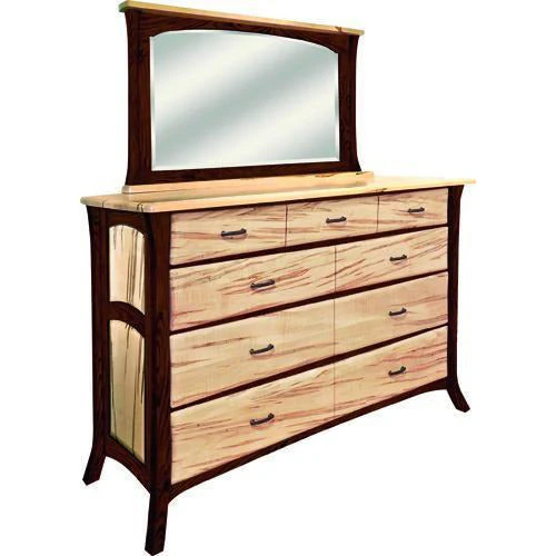 QW Amish Premier Galveston High Dresser and Optional Mirror - Image 3