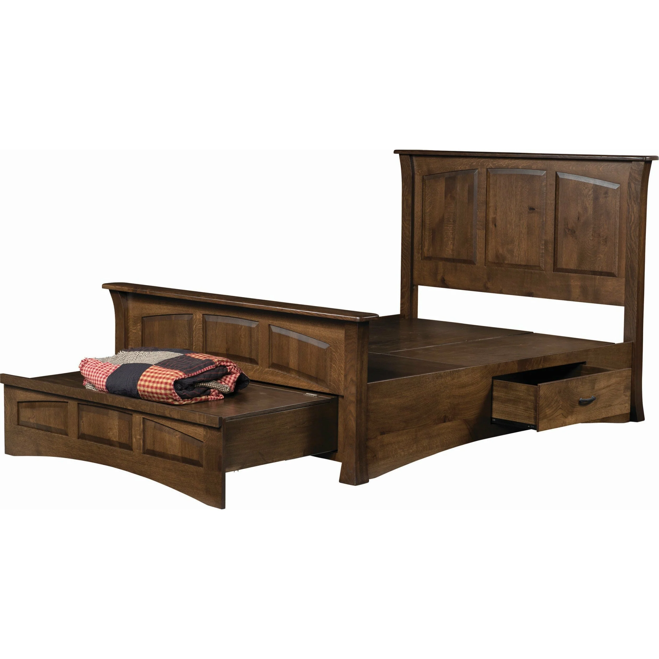 QW Amish Premier Galveston Storage Bed - Image 3