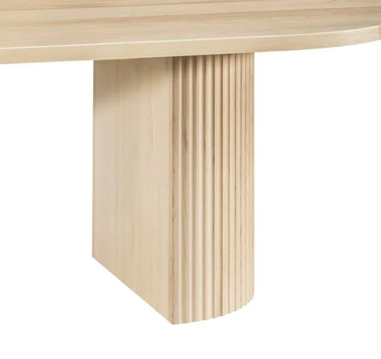 QW Amish Rainier Double Pedestal Table - Image 2