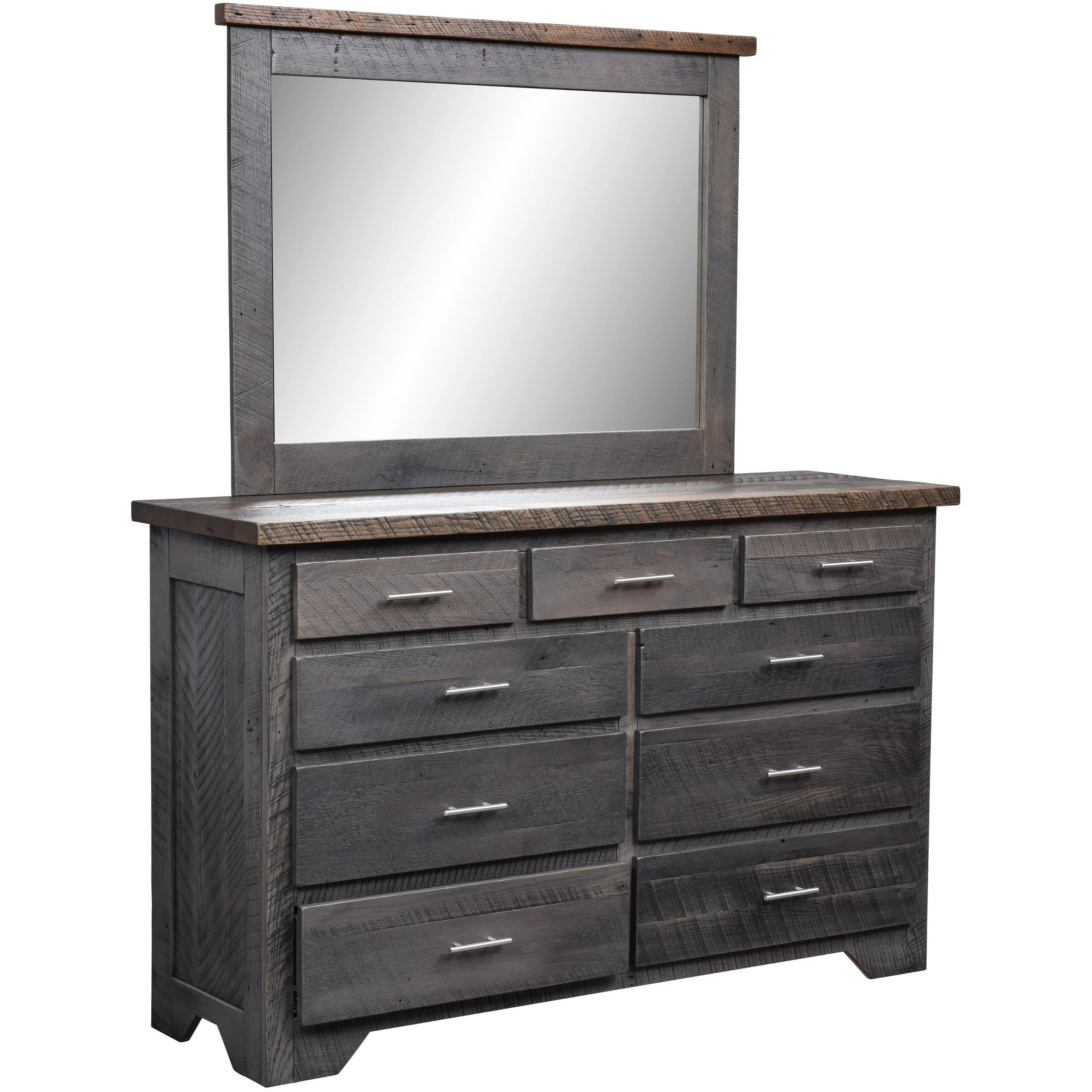 QW Amish London Fog Reclaimed Barnwood 5pc Set - Image 3