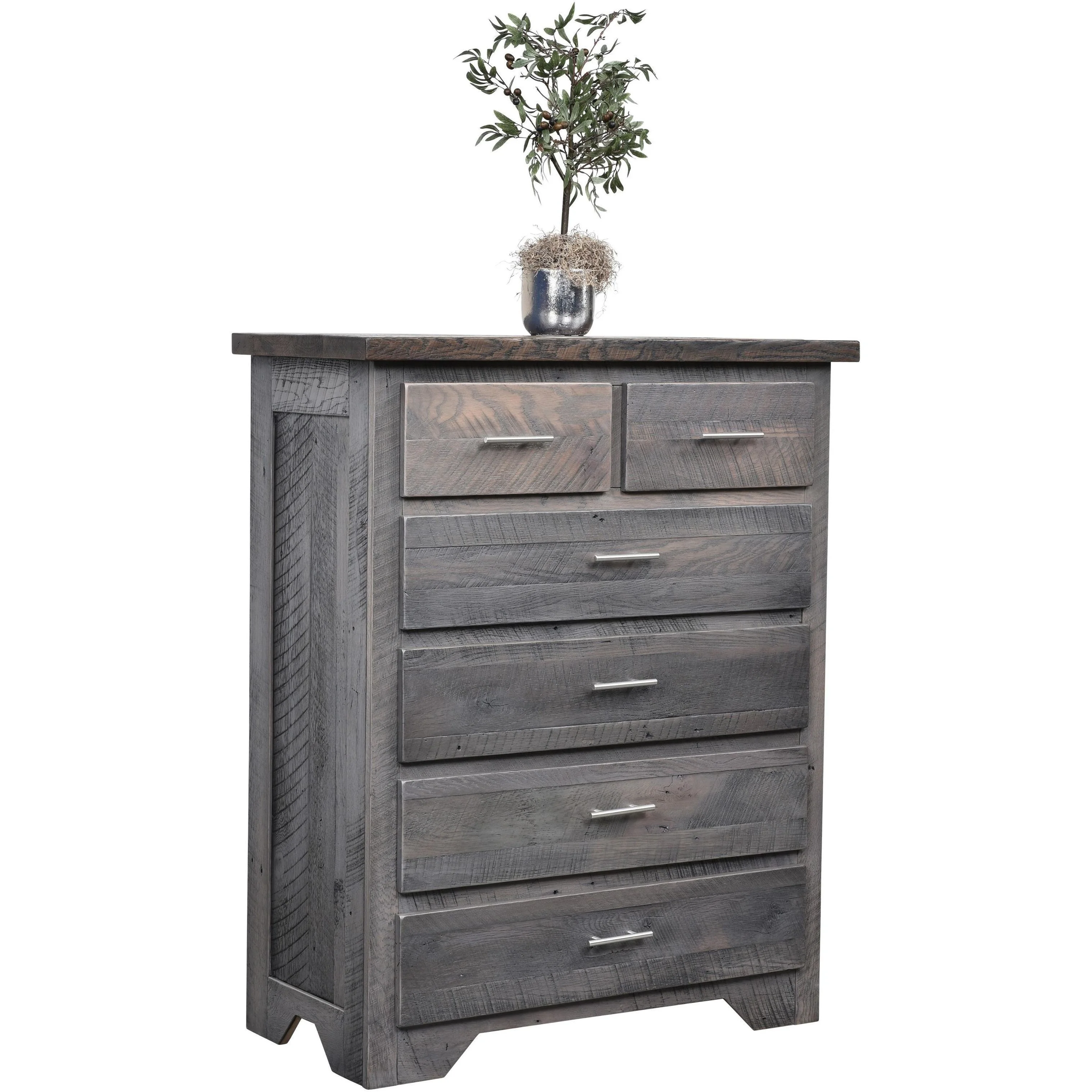 QW Amish London Fog Reclaimed Barnwood 5pc Set - Image 4