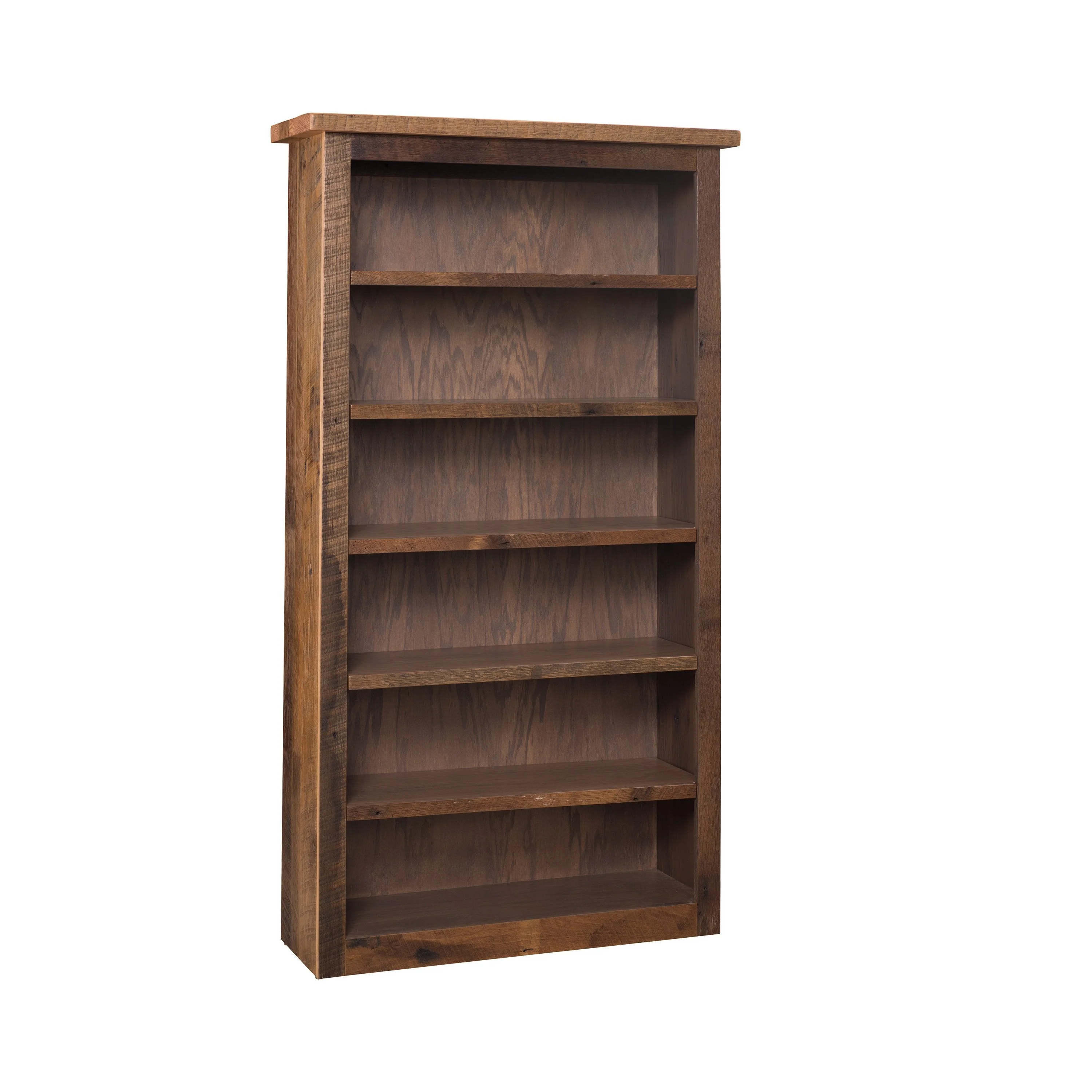 QW Amish Reclaimed Barnwood Bookcase (Choose your size) - Image 2