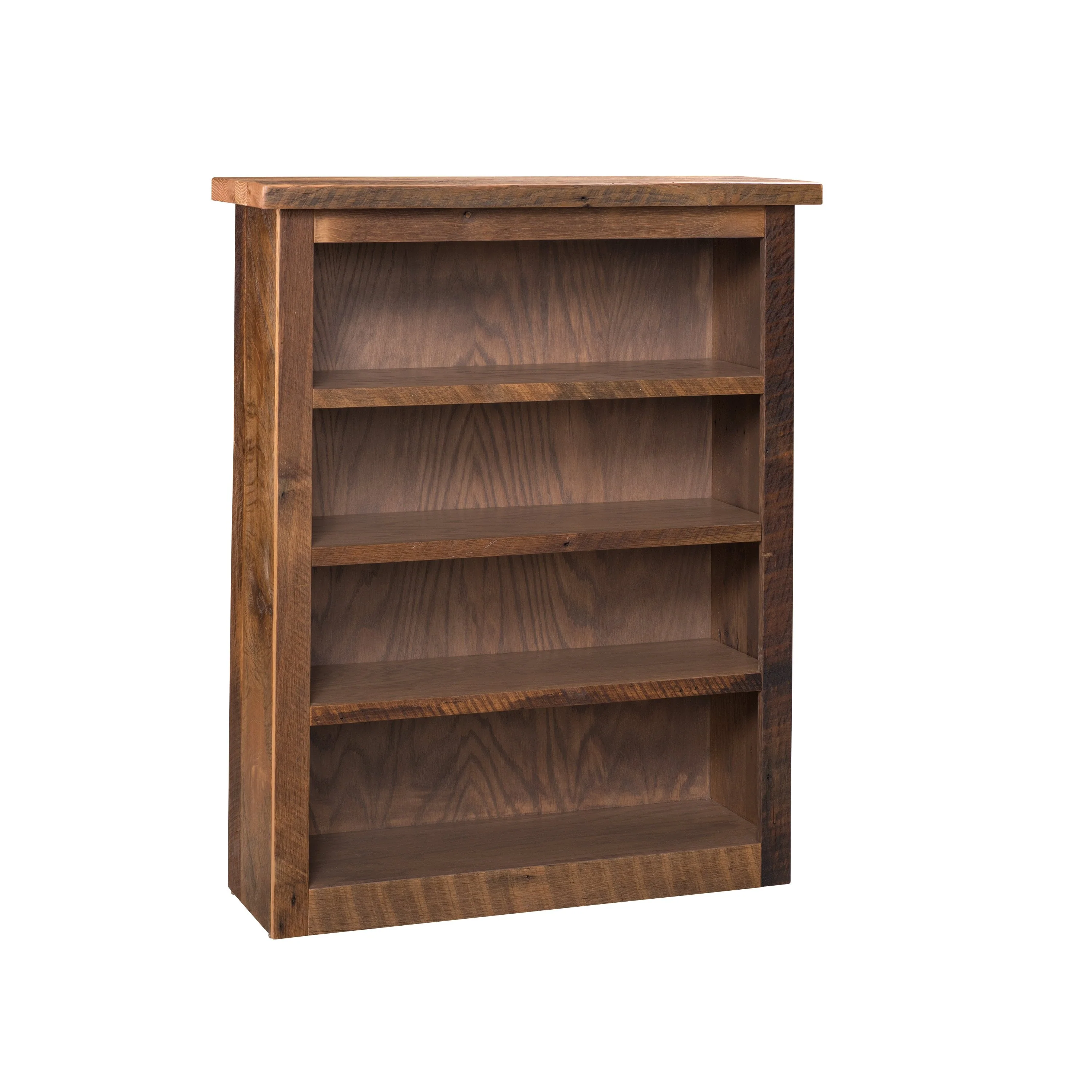 QW Amish Reclaimed Barnwood Bookcase (Choose your size) - Image 4