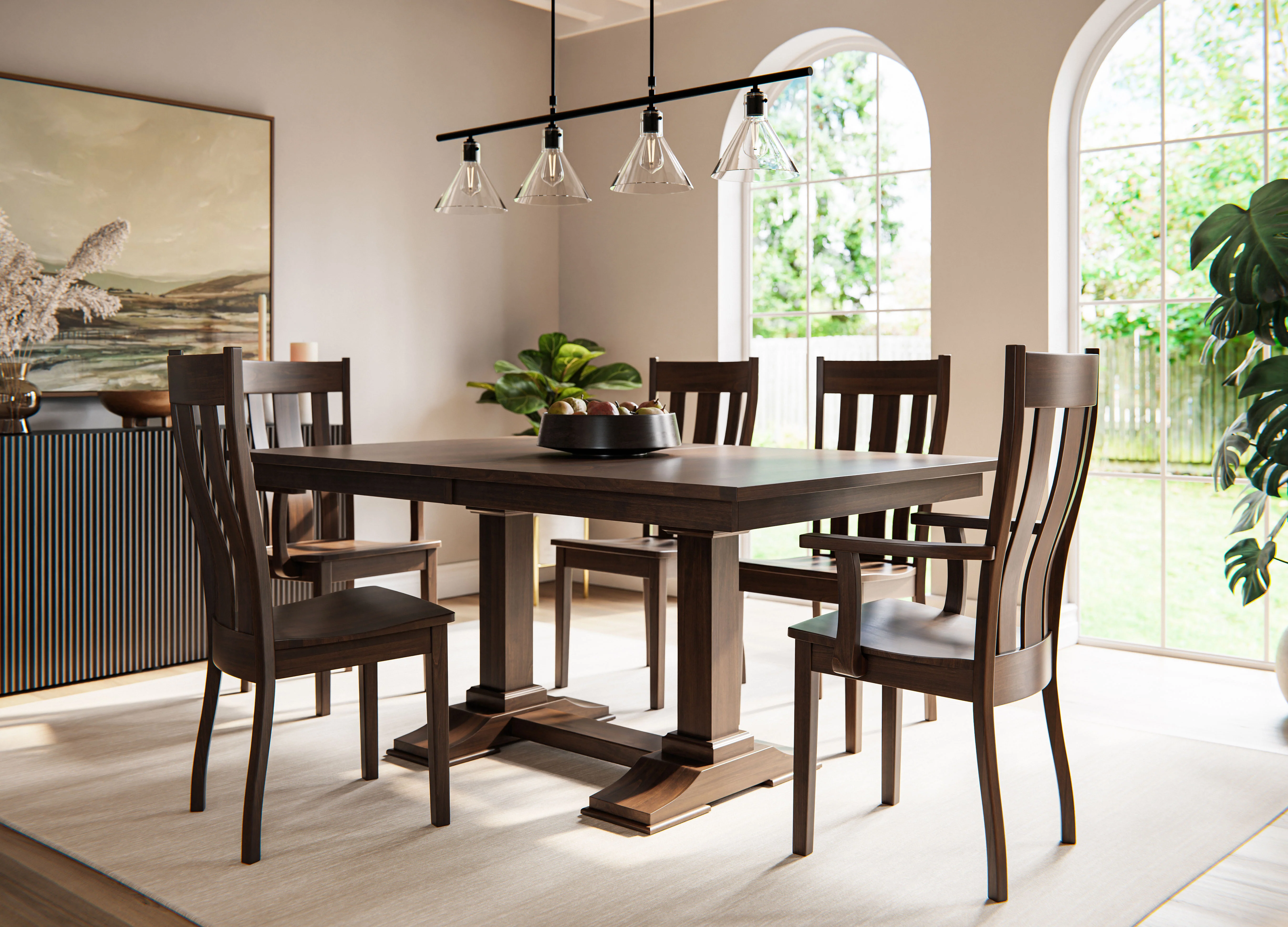 QW Amish Rochester Bar Chair - Image 3