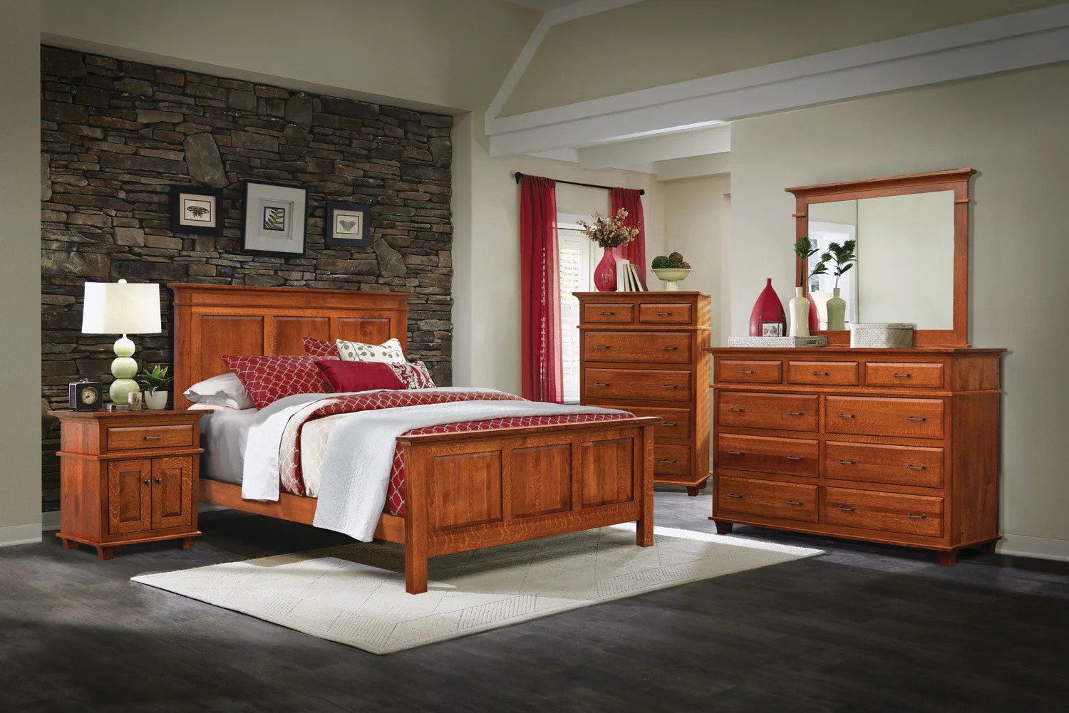QW Amish Rockwell 5pc Set - Image 2