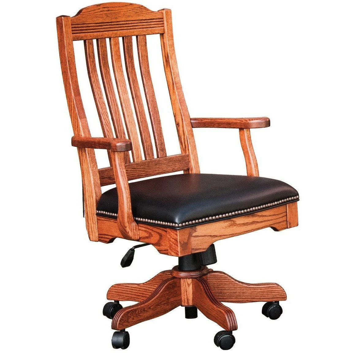 QW Amish Royal Desk Chair - Image 3