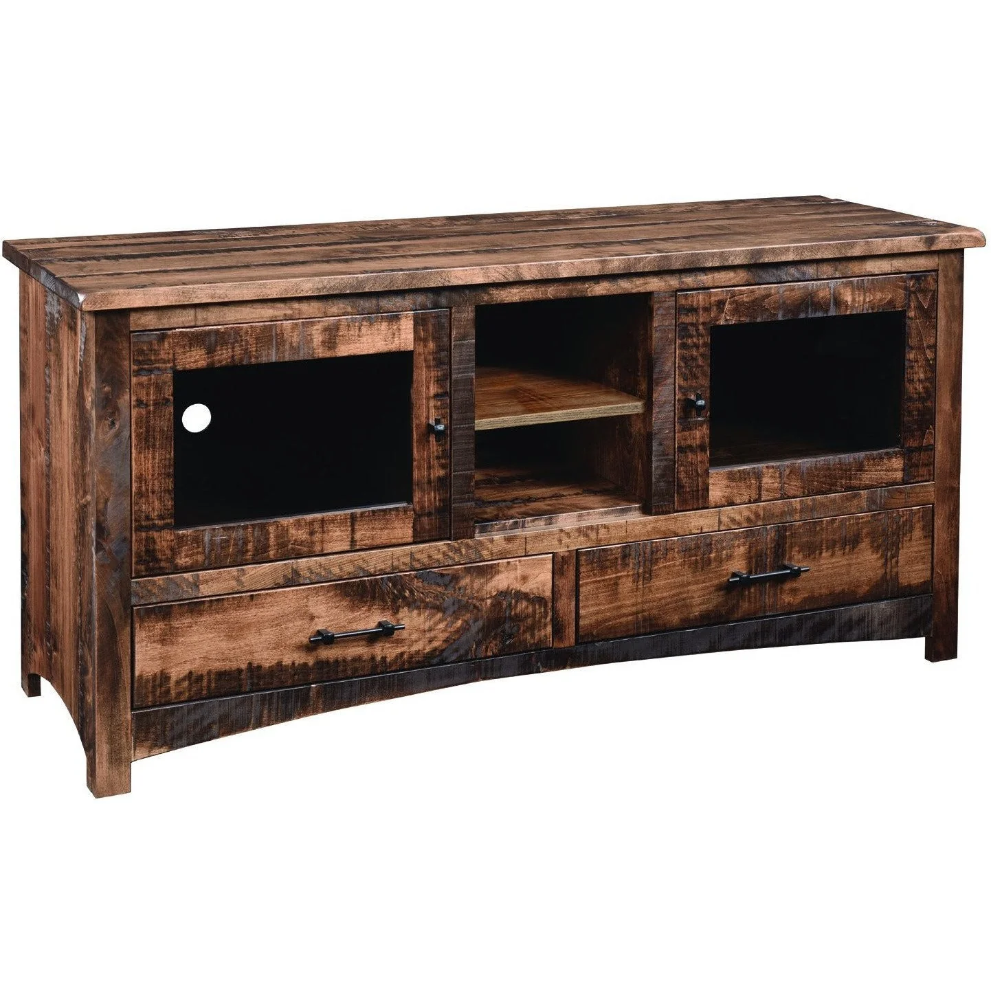 QW Amish Rustic Barn 60" TV Stand