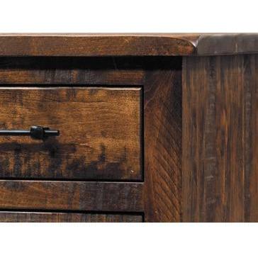 QW Amish Rustic Barn Dresser & Optional Mirror - Image 2