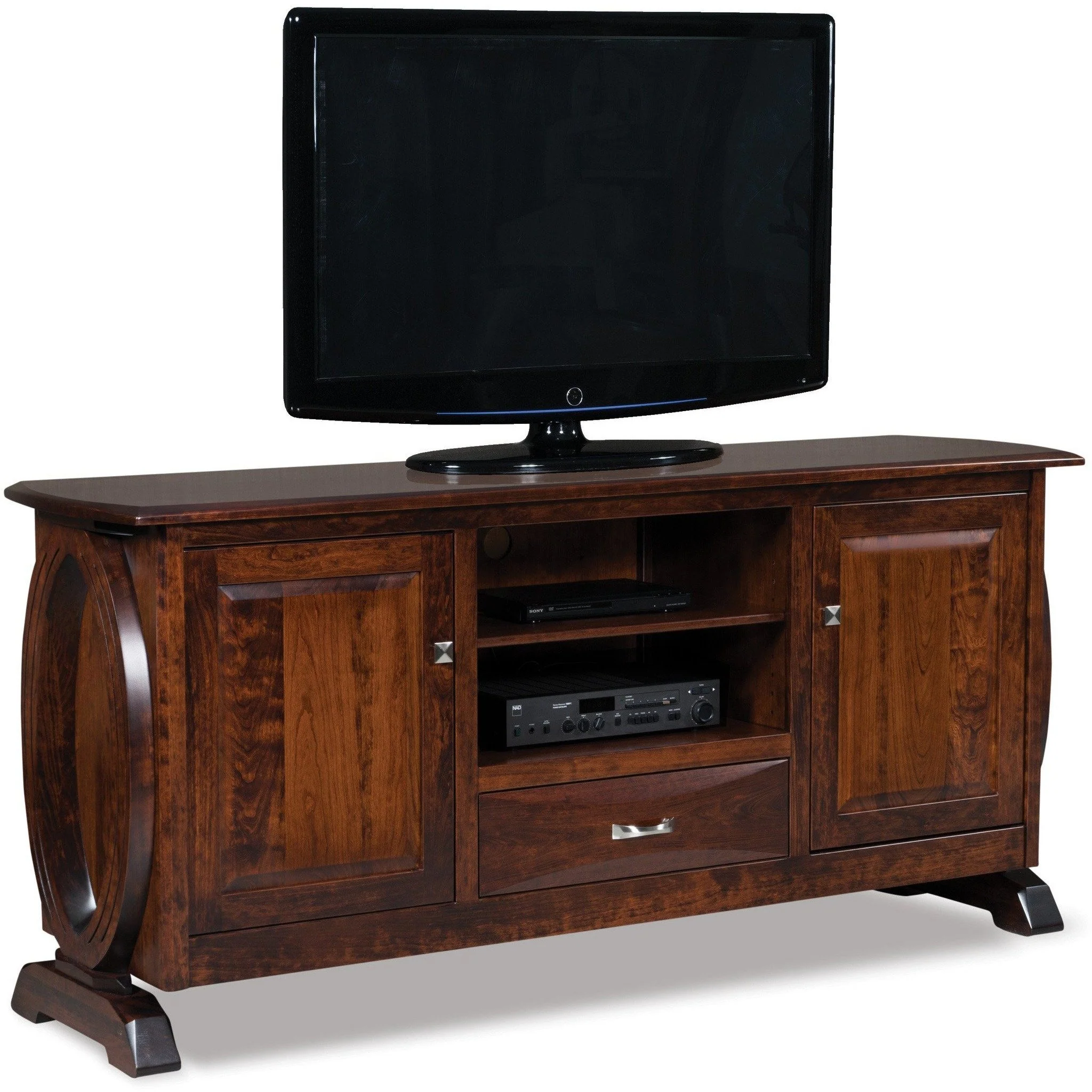 QW Amish Saratoga Media Console