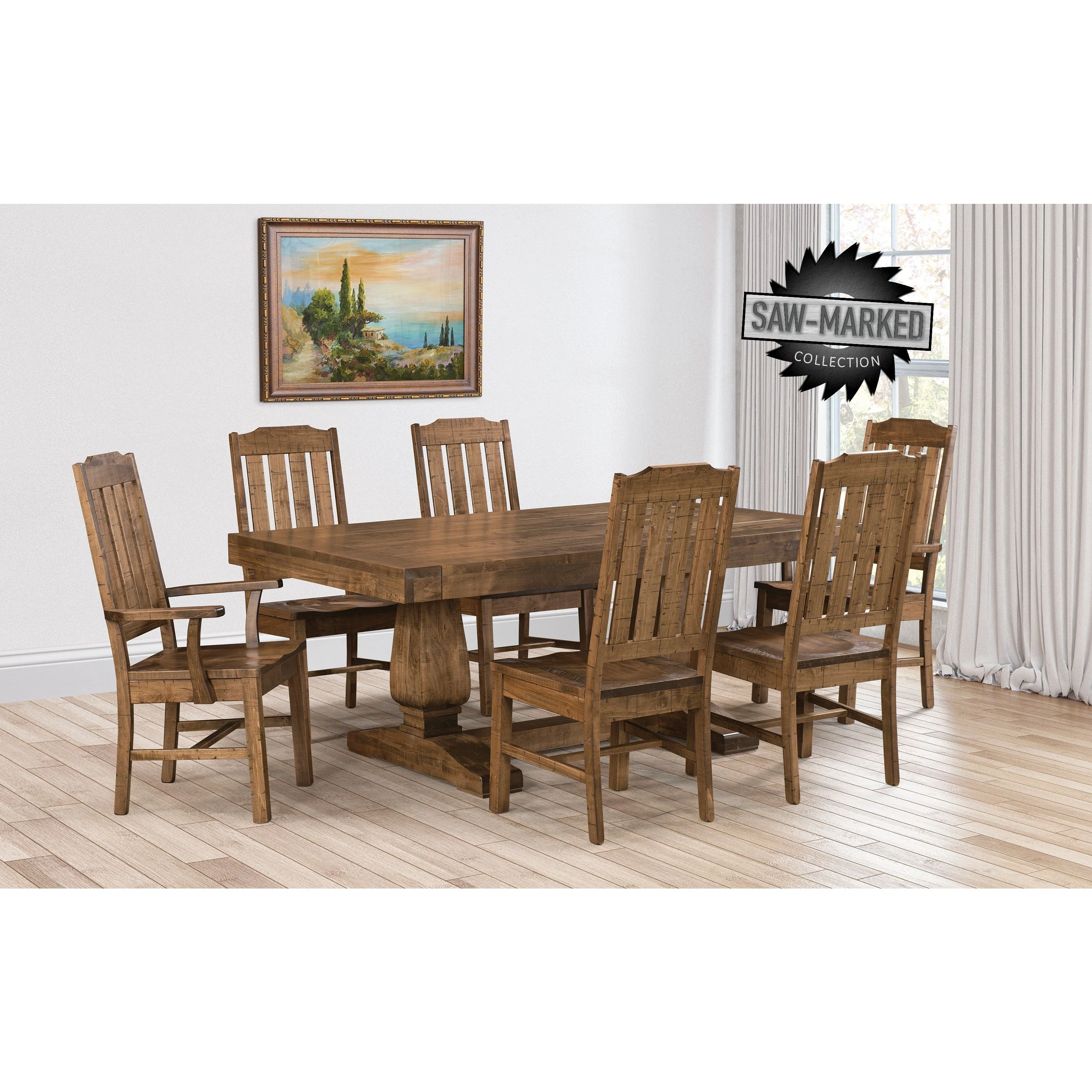 QW Amish 'Saw-Marked' Wilson Chair - Image 2