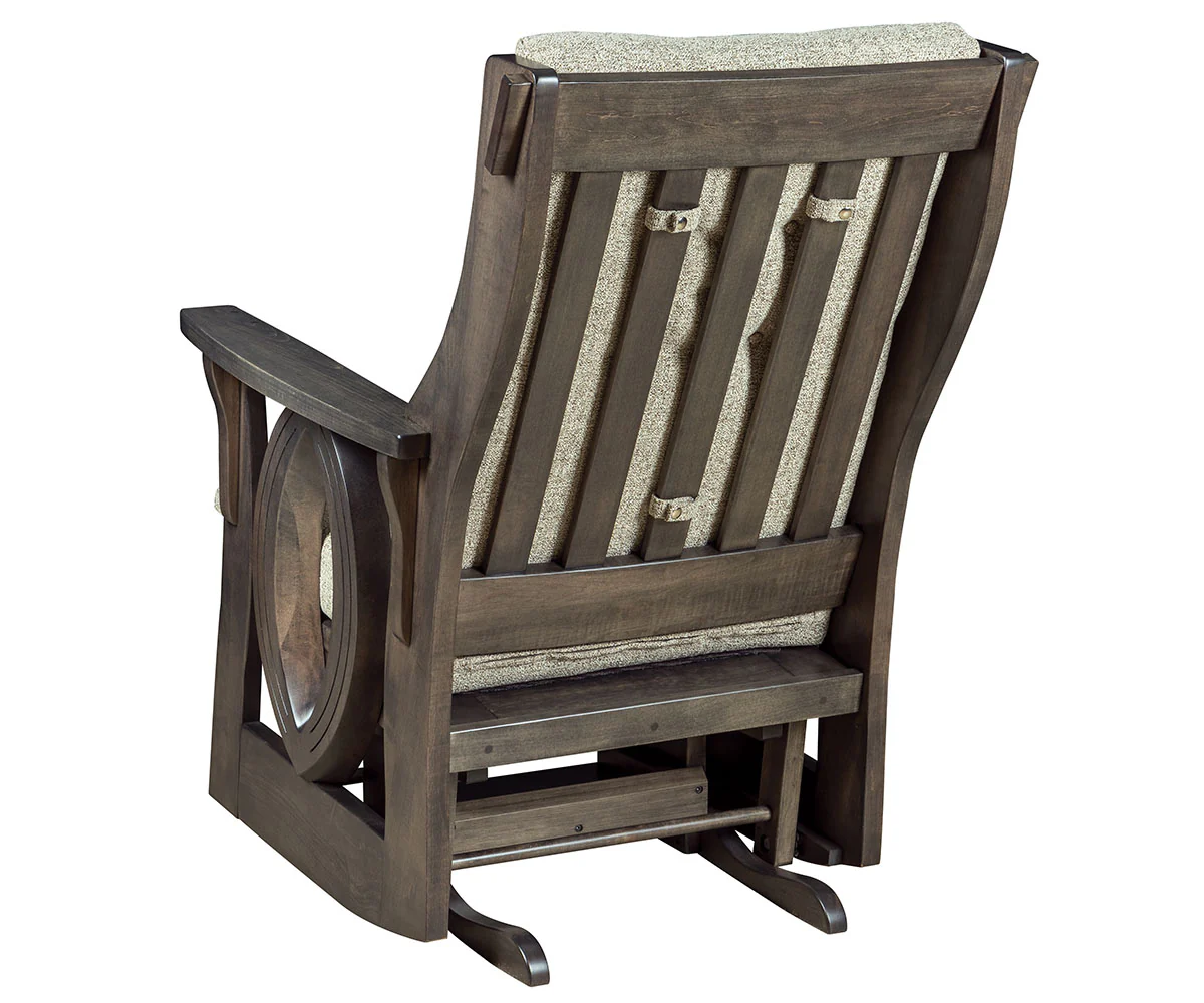 QW Amish Sebana Saratoga Glider & Optional Ottoman - Image 3