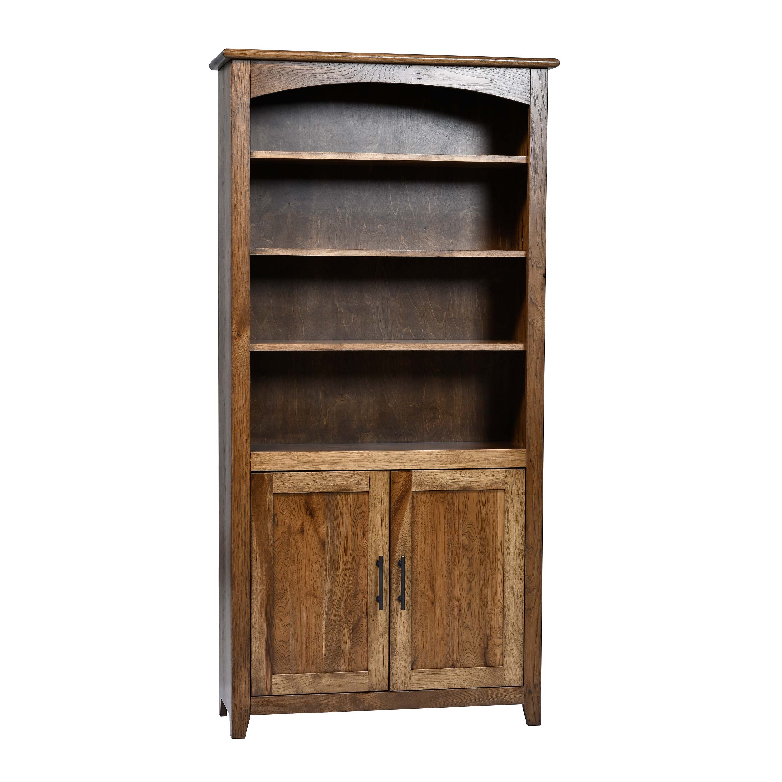 QW Amish Settlers Bookcase w/ Doors - 36x72 - Image 12