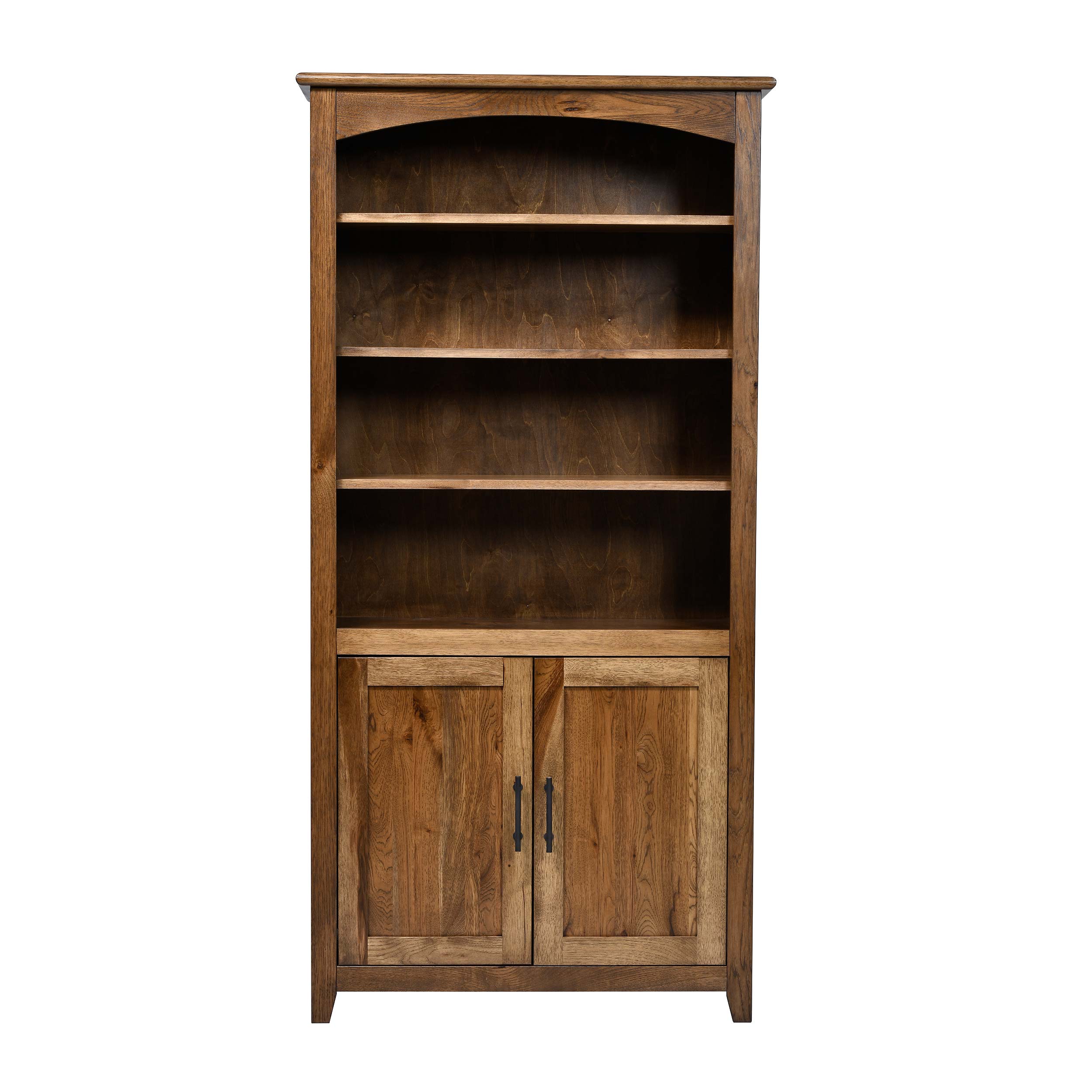 QW Amish Settlers Bookcase w/ Doors - 36x72 - Image 13