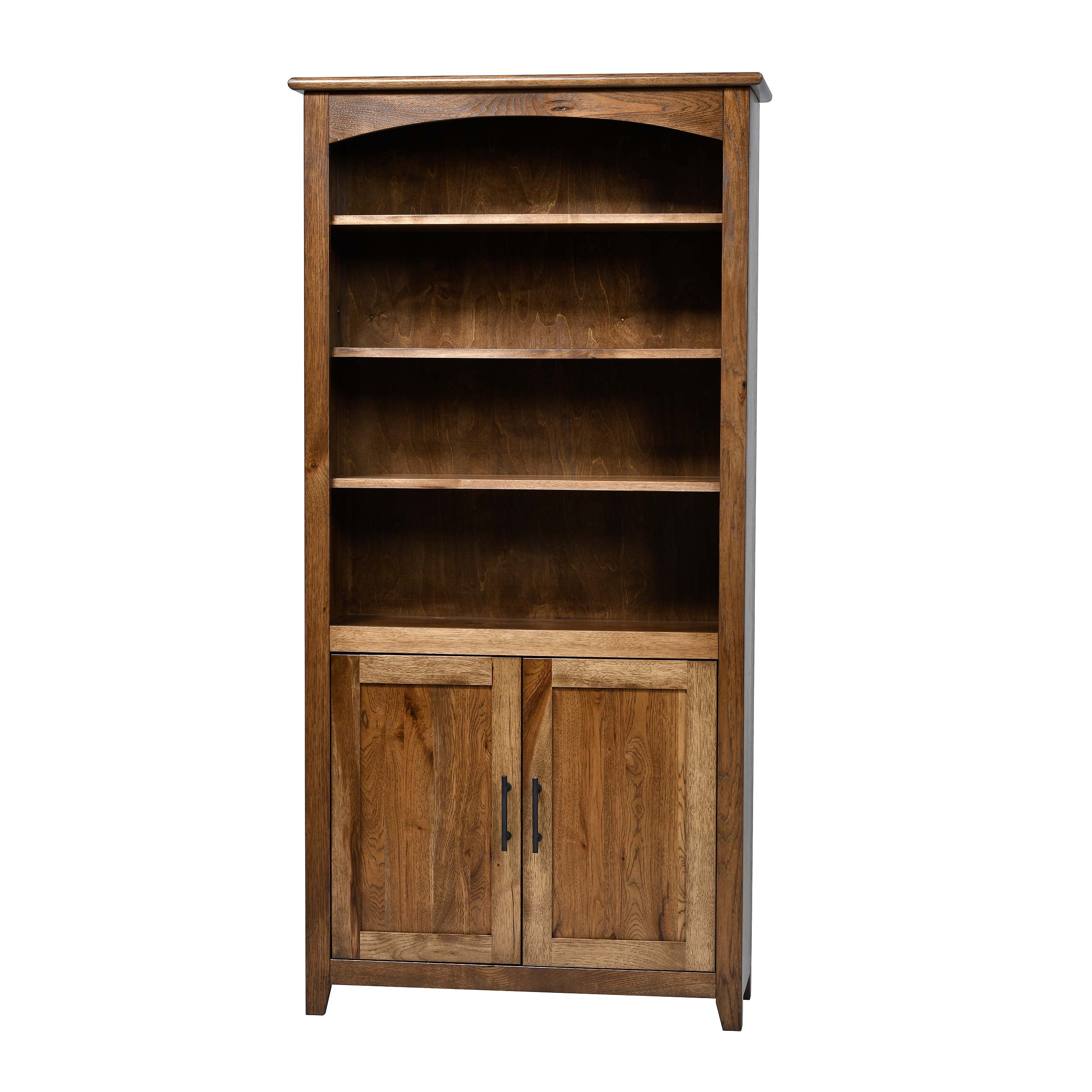 QW Amish Settlers Bookcase w/ Doors - 36x72 - Image 14