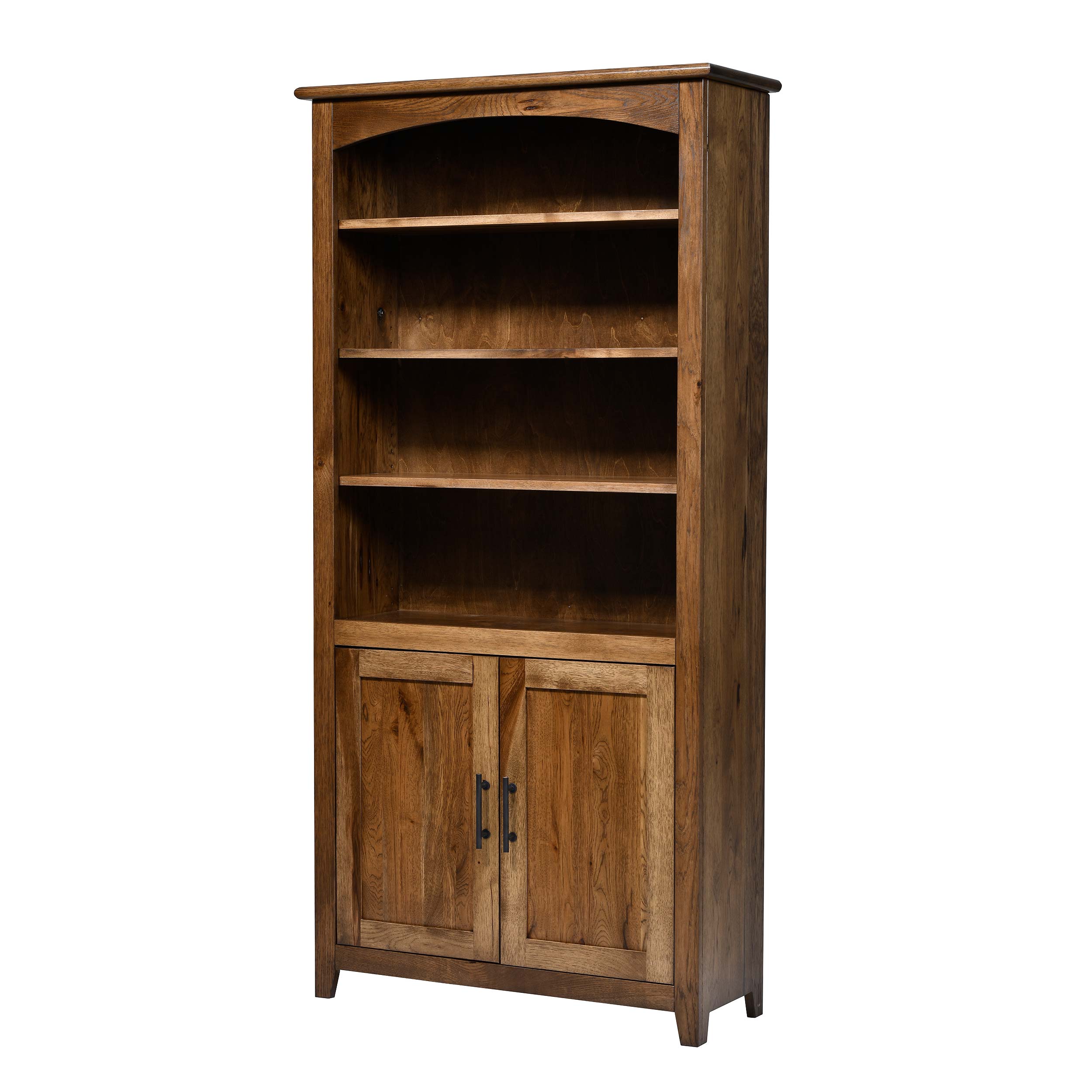 QW Amish Settlers Bookcase w/ Doors - 36x72 - Image 16