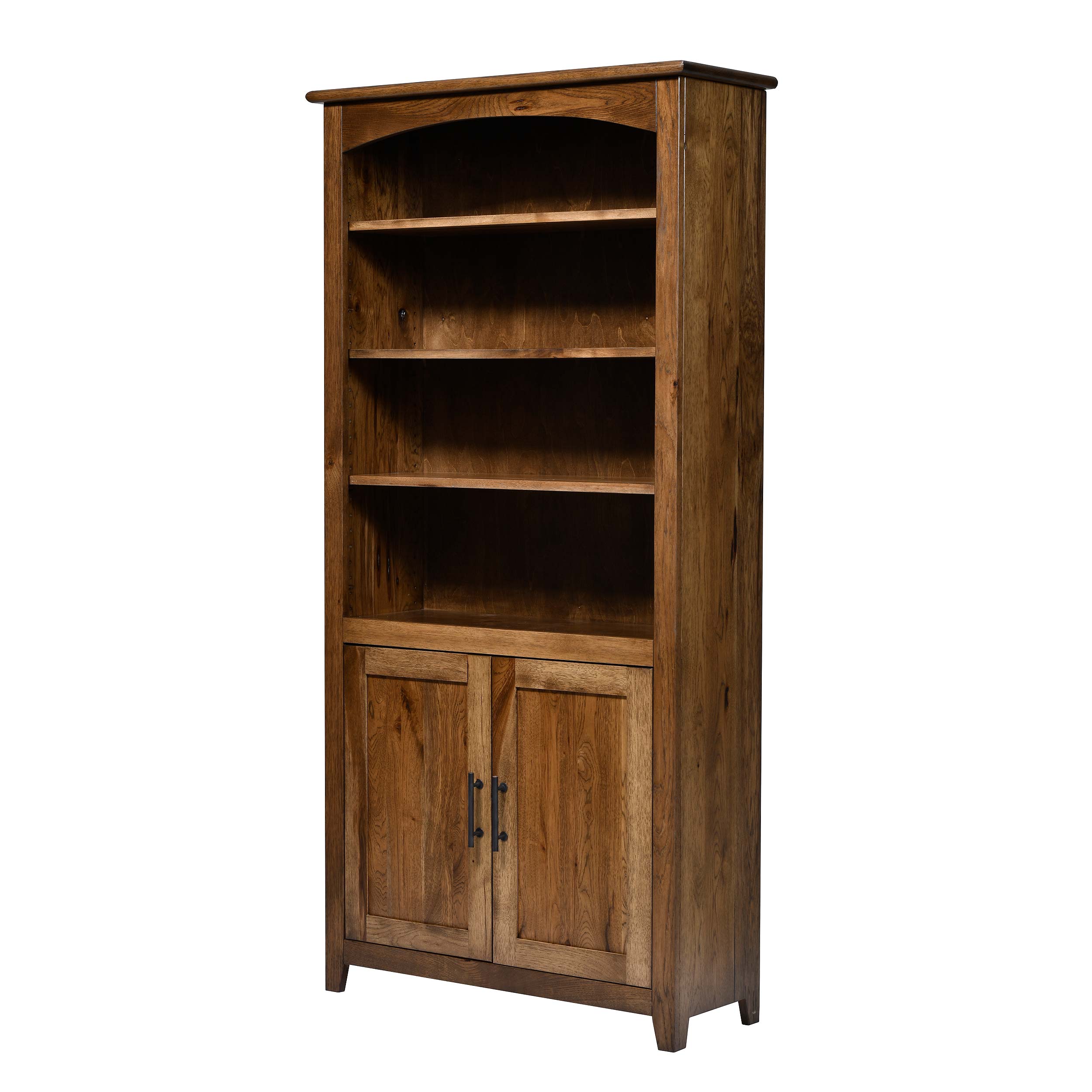 QW Amish Settlers Bookcase w/ Doors - 36x72 - Image 17
