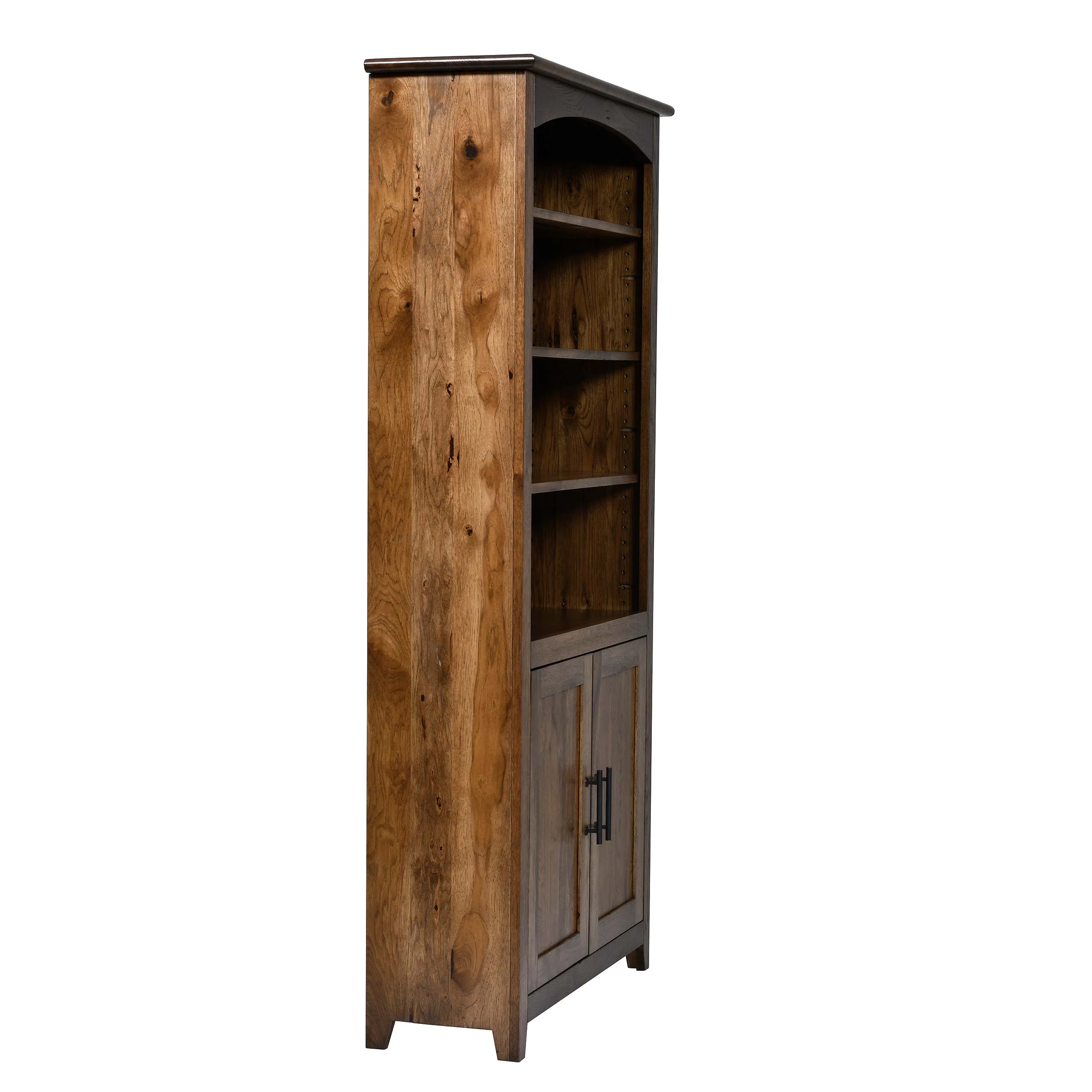 QW Amish Settlers Bookcase w/ Doors - 36x72 - Image 6