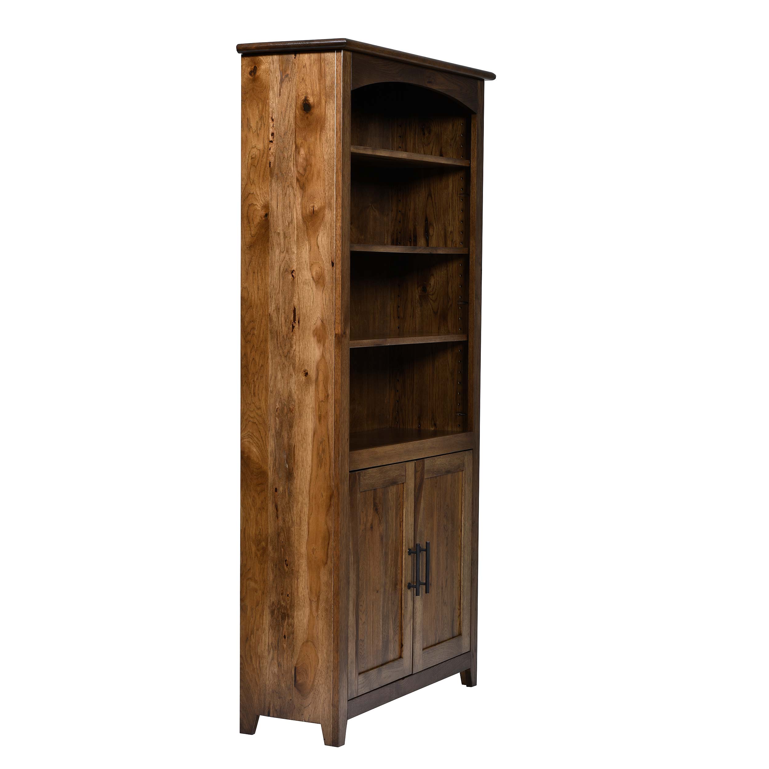 QW Amish Settlers Bookcase w/ Doors - 36x72 - Image 7