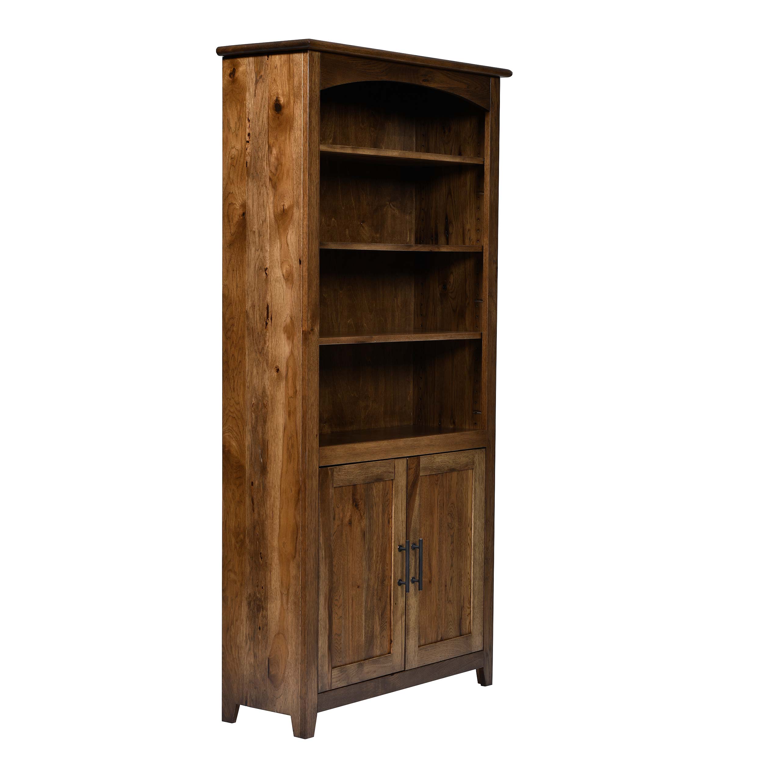 QW Amish Settlers Bookcase w/ Doors - 36x72 - Image 8