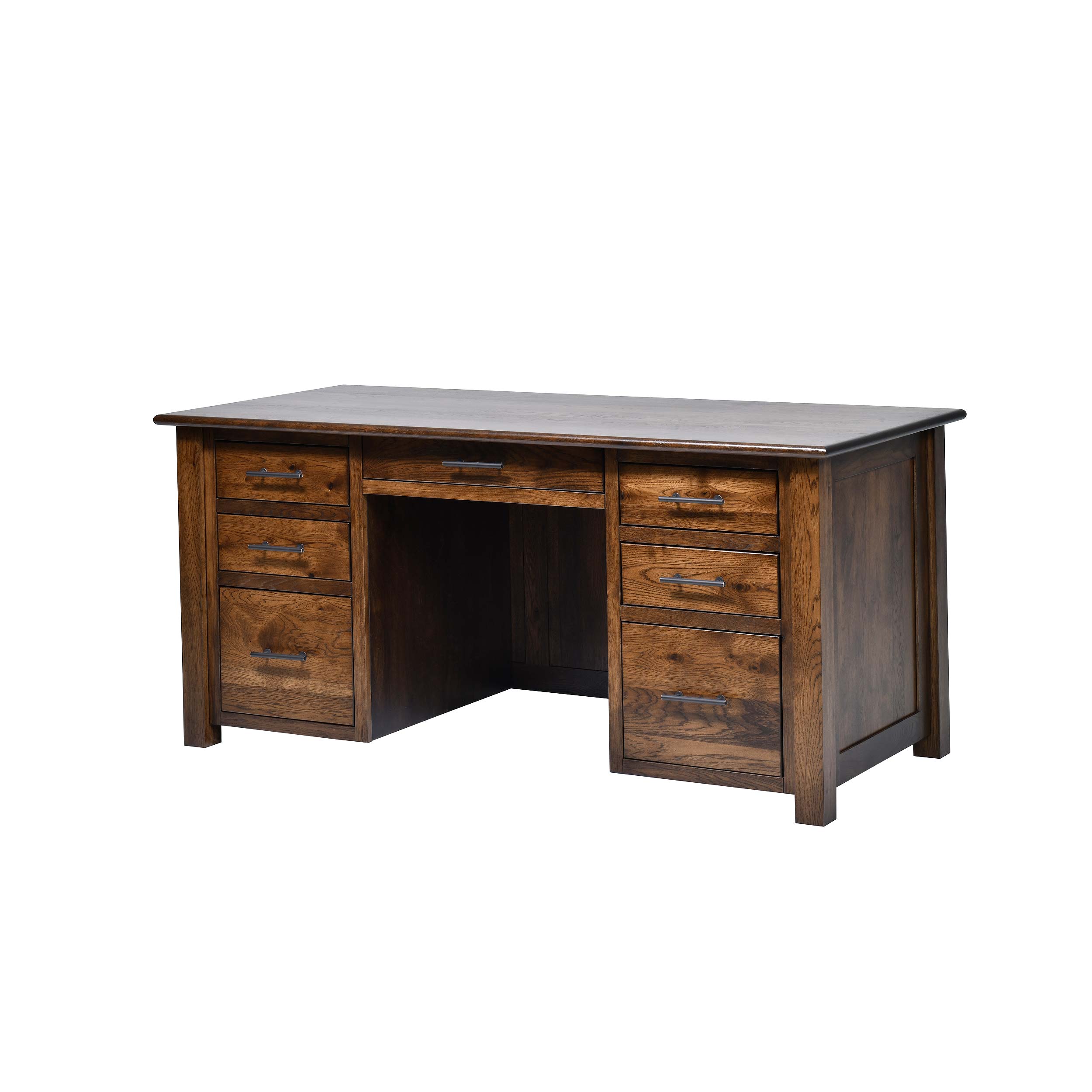 QW Amish Settlers Executive Desk - Image 11