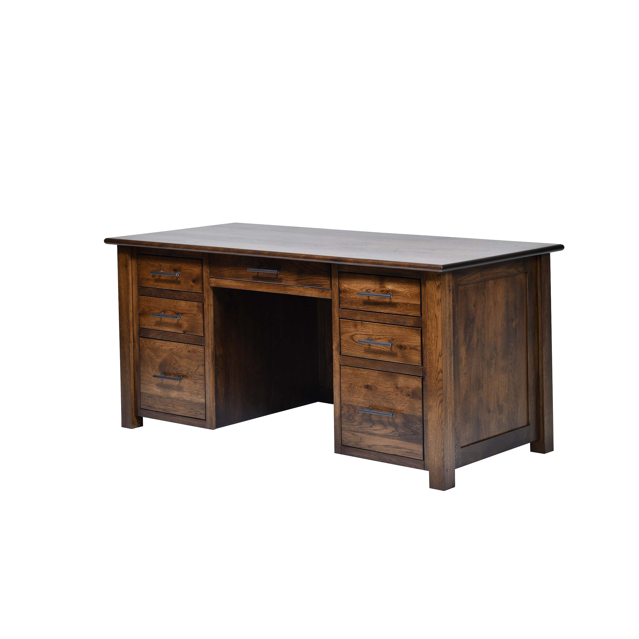 QW Amish Settlers Executive Desk - Image 12
