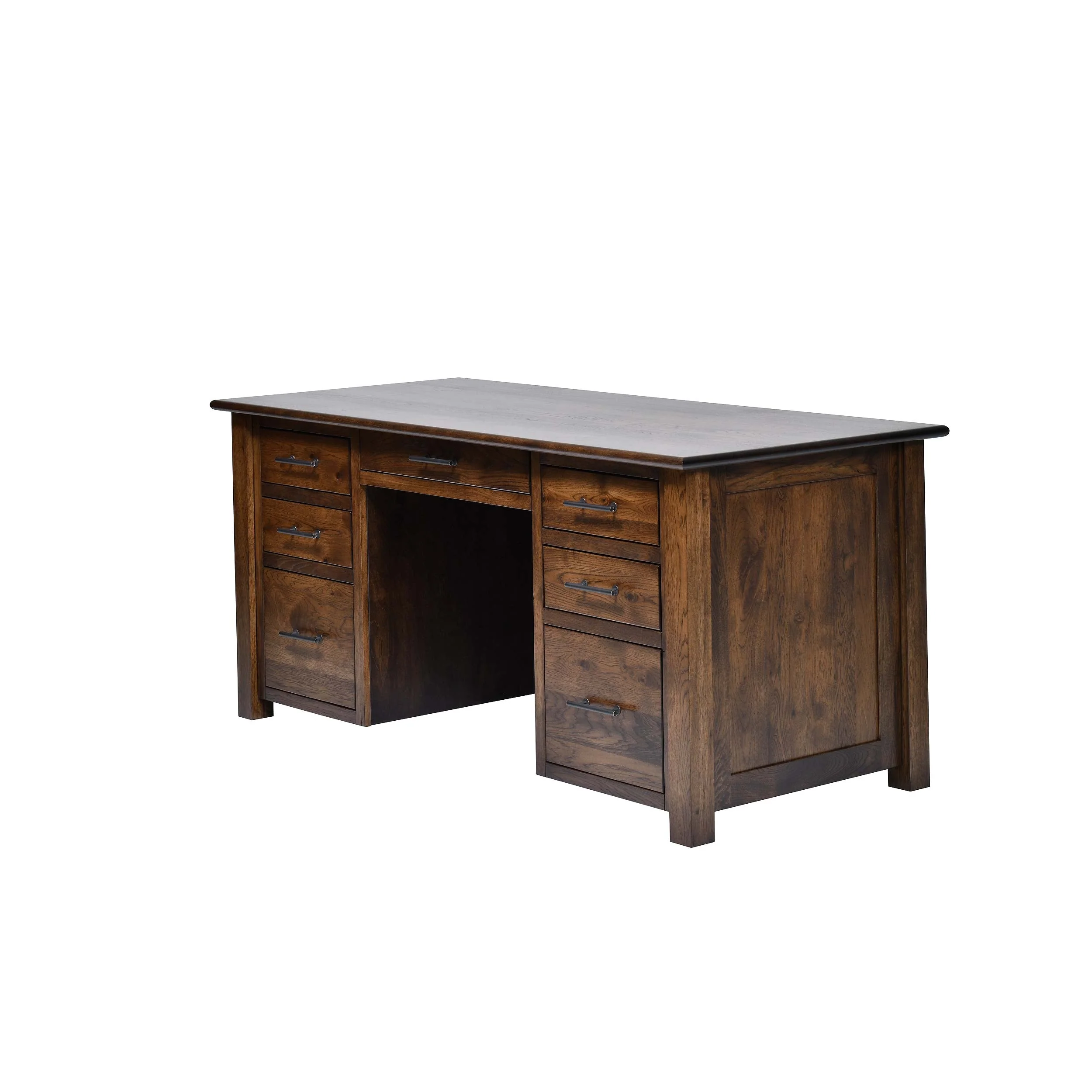 QW Amish Settlers Executive Desk - Image 13