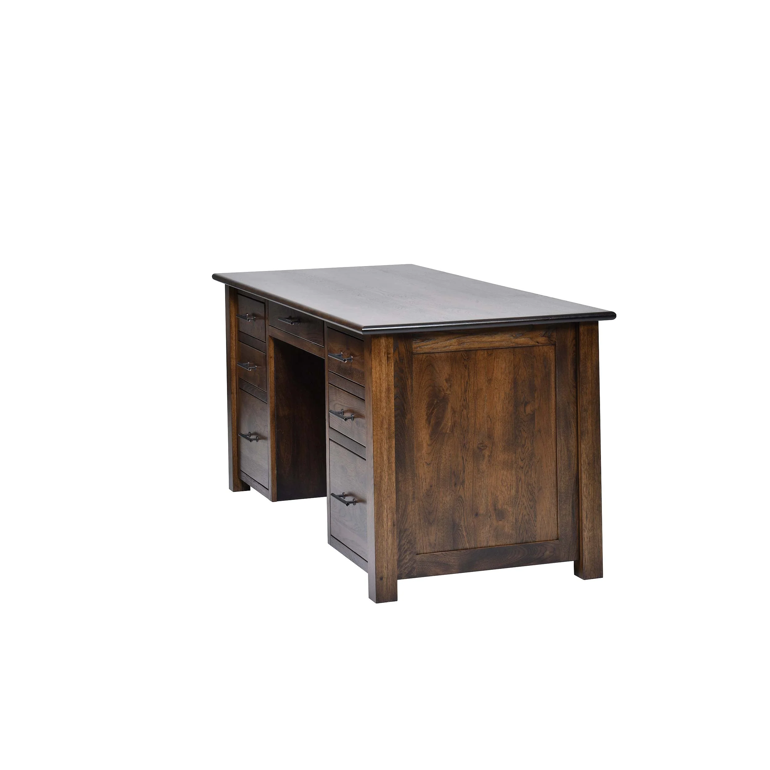 QW Amish Settlers Executive Desk - Image 15