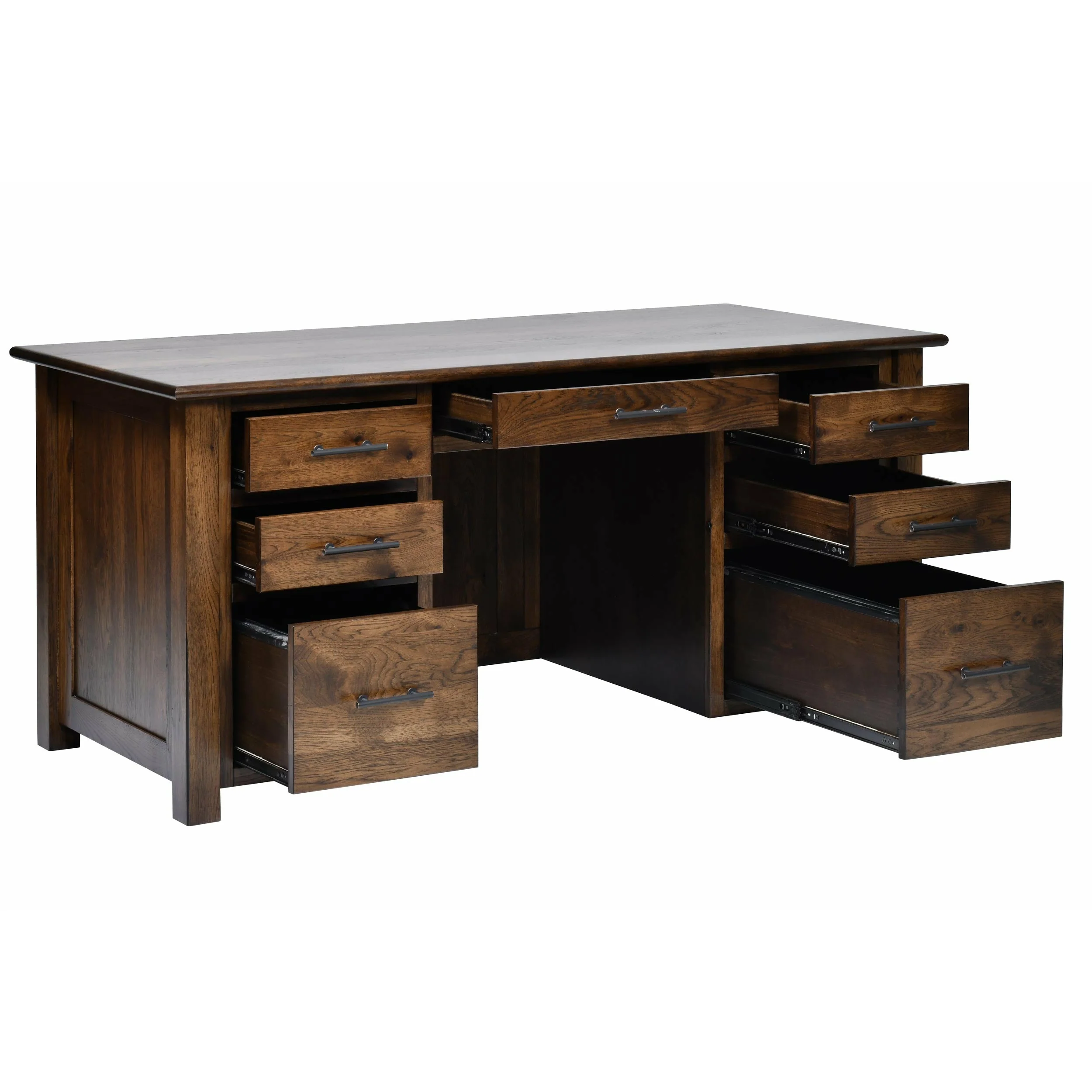 QW Amish Settlers Executive Desk - Image 2