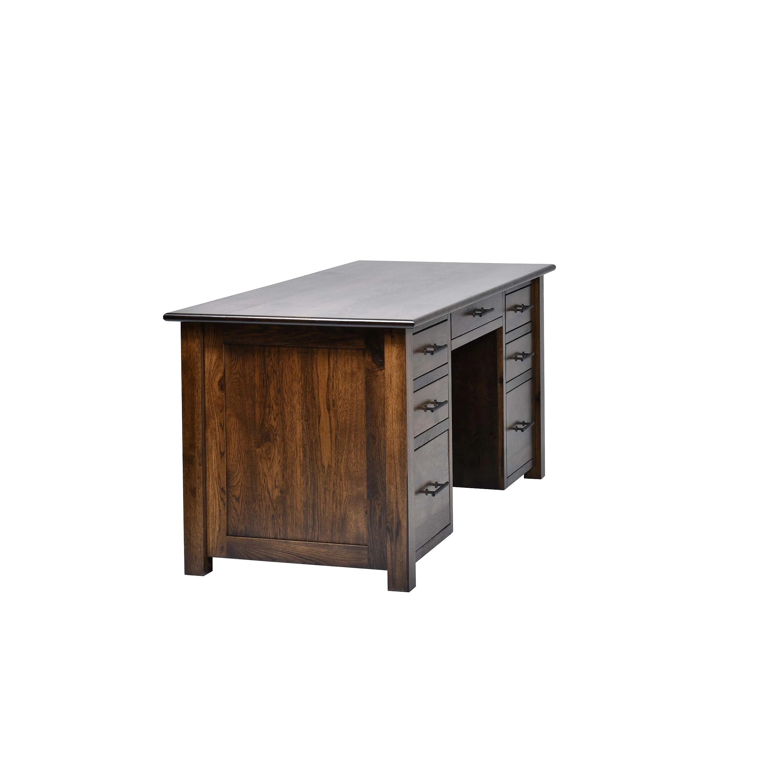 QW Amish Settlers Executive Desk - Image 37