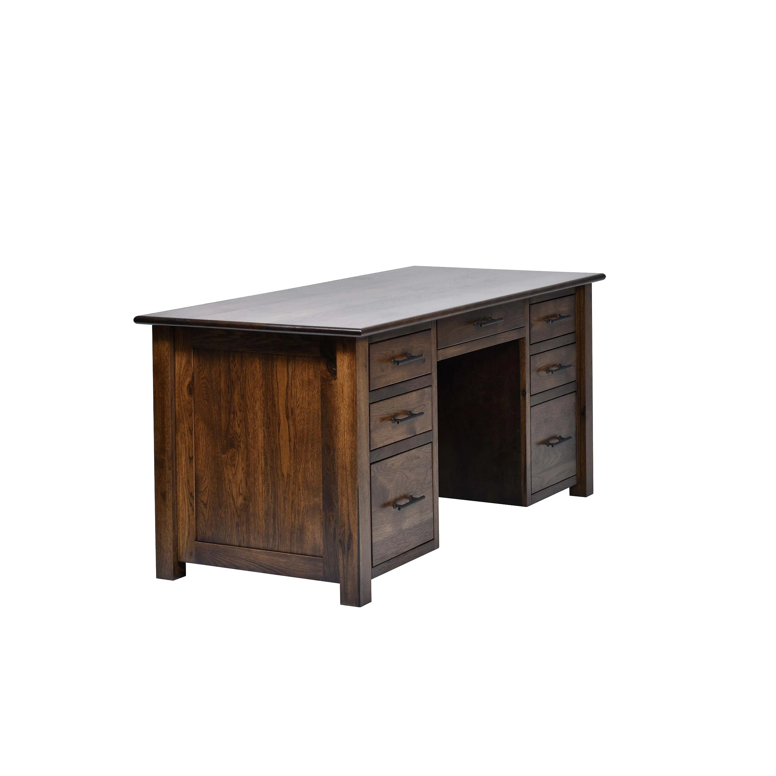 QW Amish Settlers Executive Desk - Image 38
