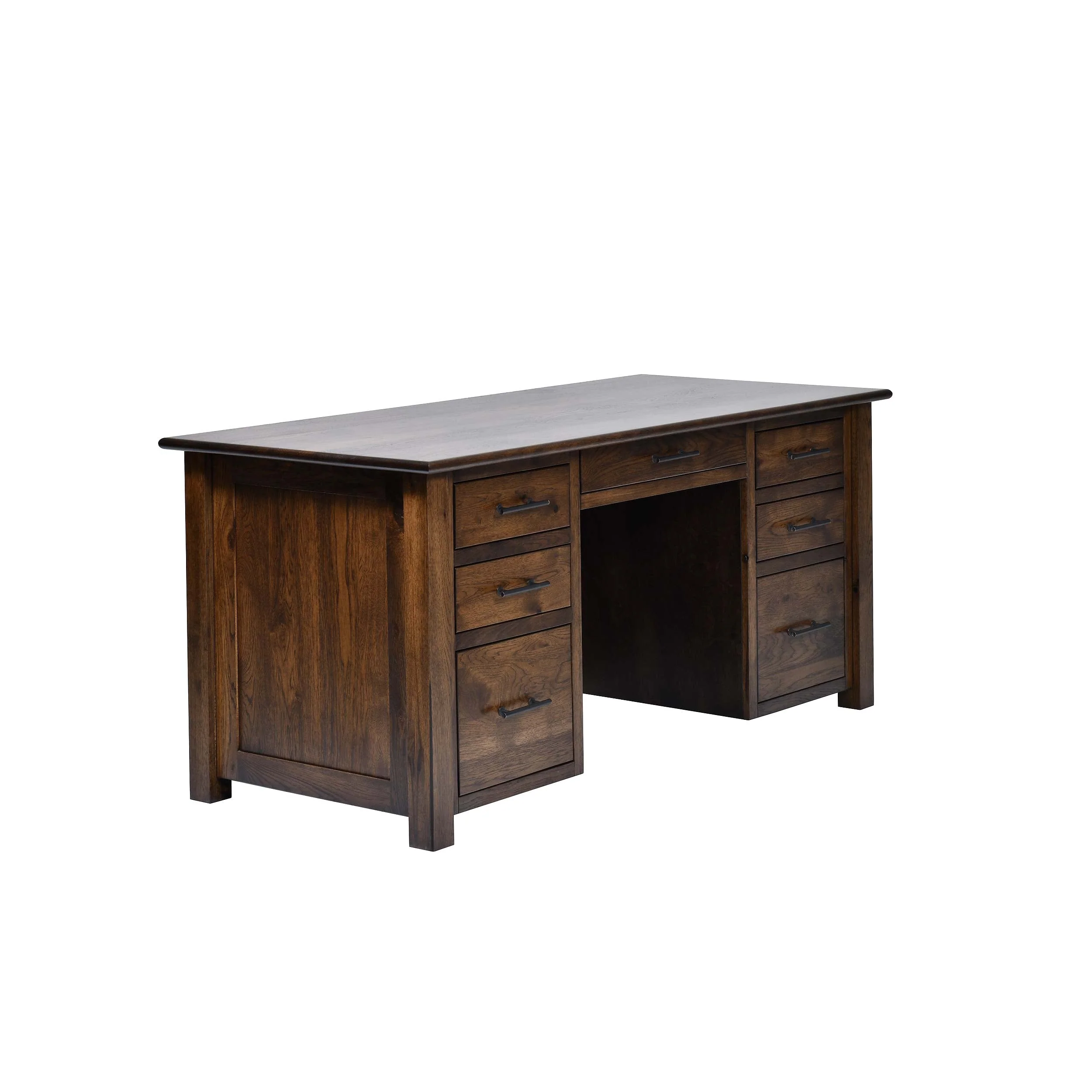 QW Amish Settlers Executive Desk - Image 39