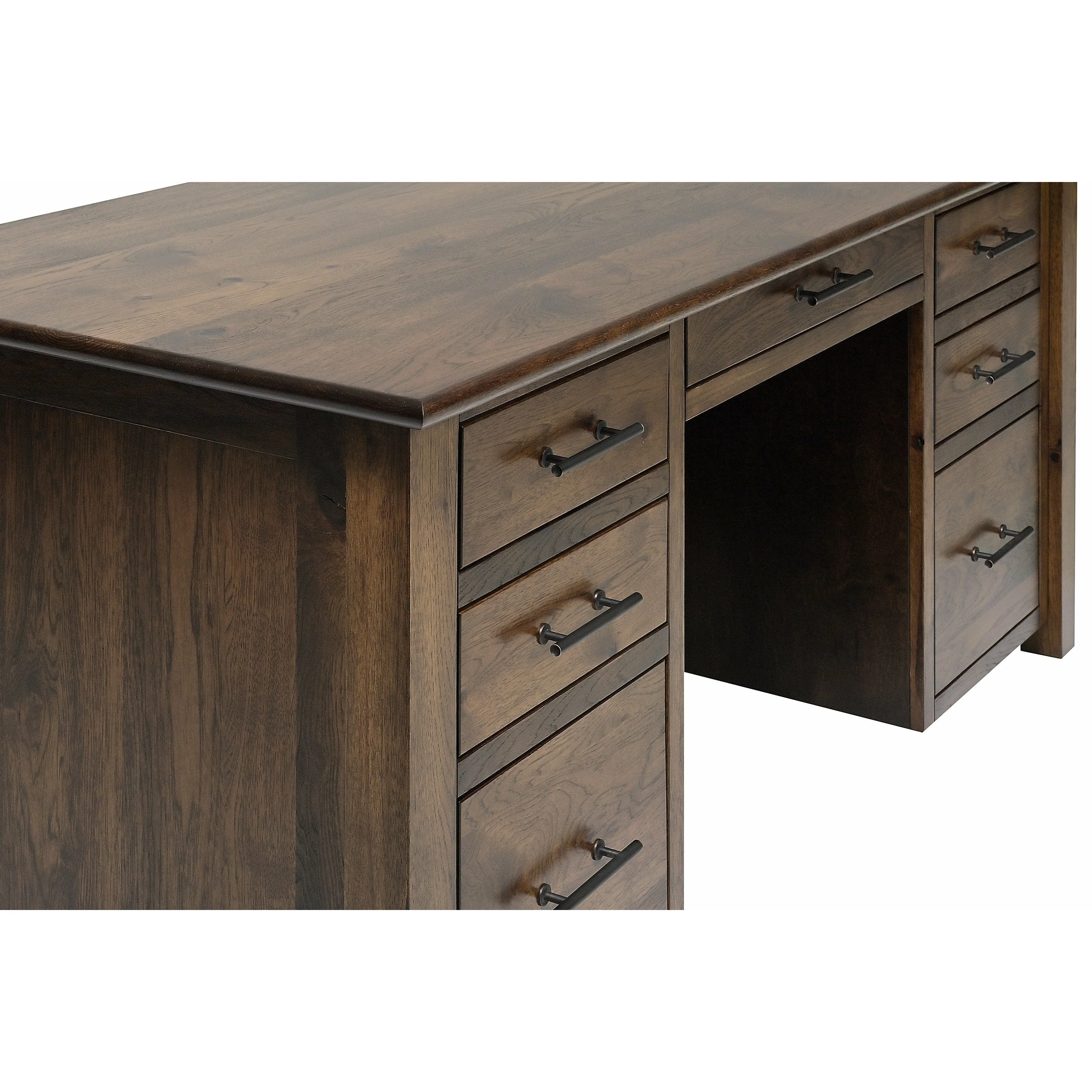 QW Amish Settlers Executive Desk - Image 4