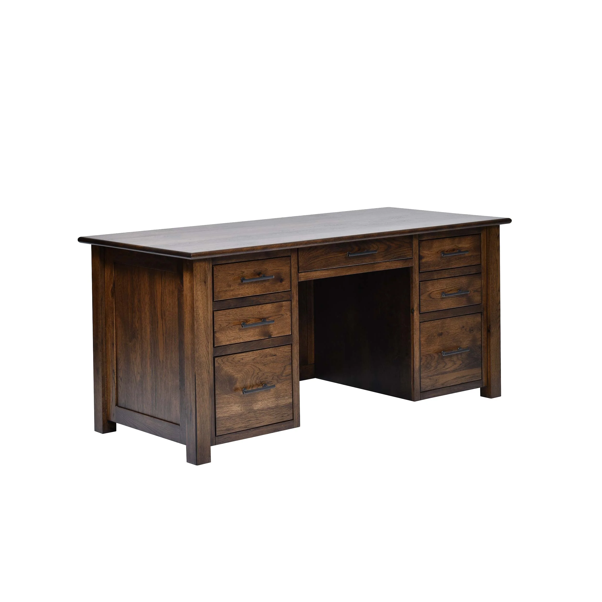 QW Amish Settlers Executive Desk - Image 40