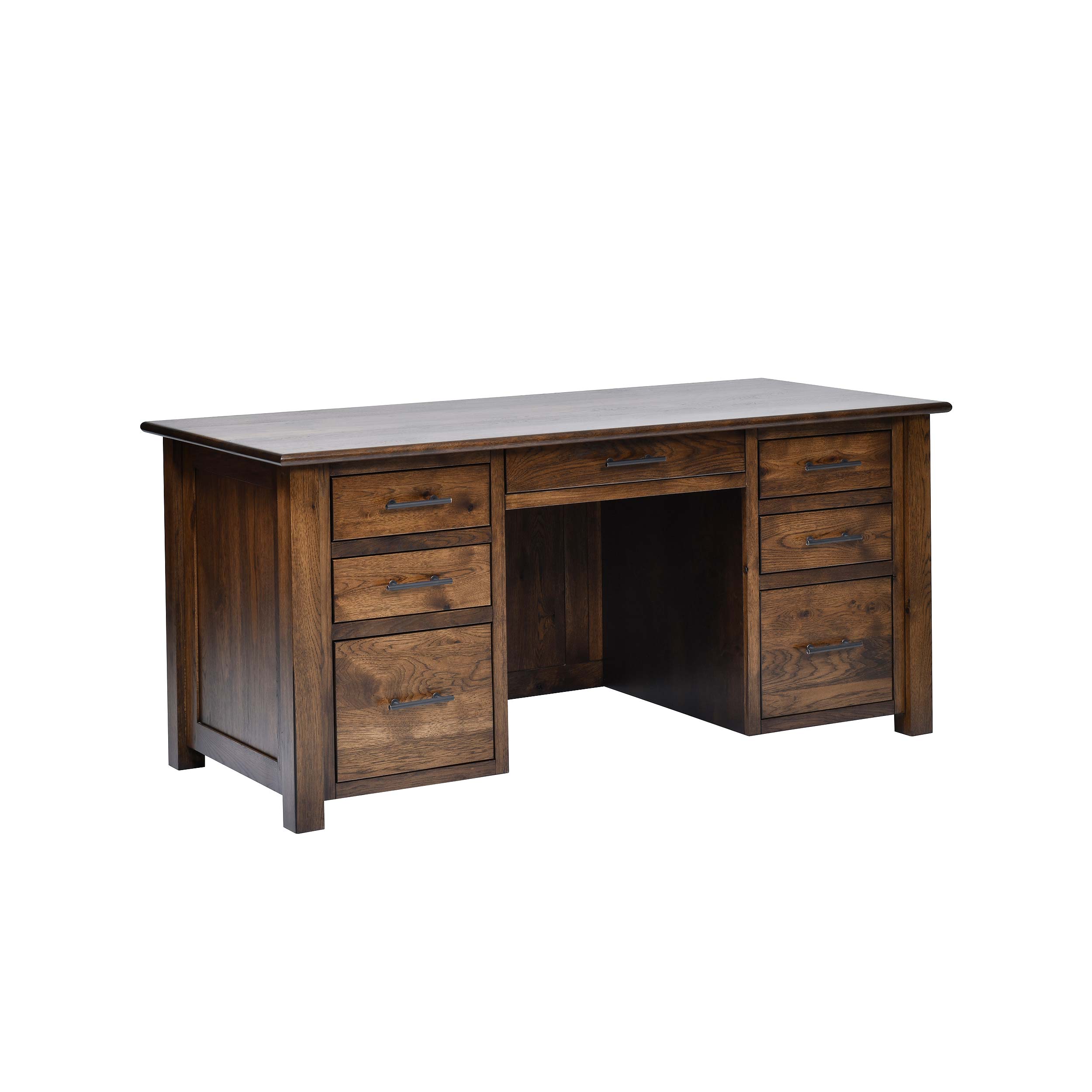 QW Amish Settlers Executive Desk - Image 41