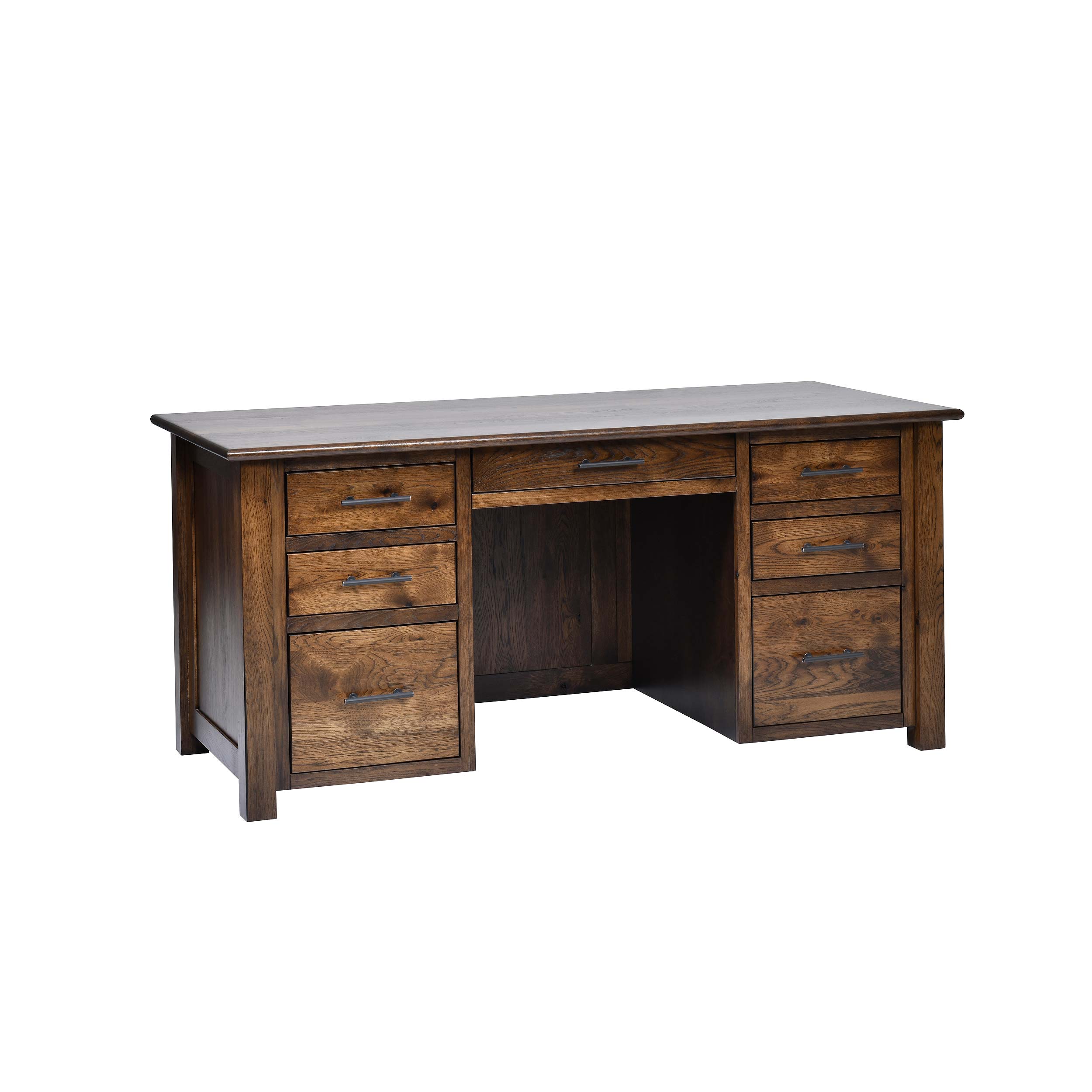 QW Amish Settlers Executive Desk - Image 42