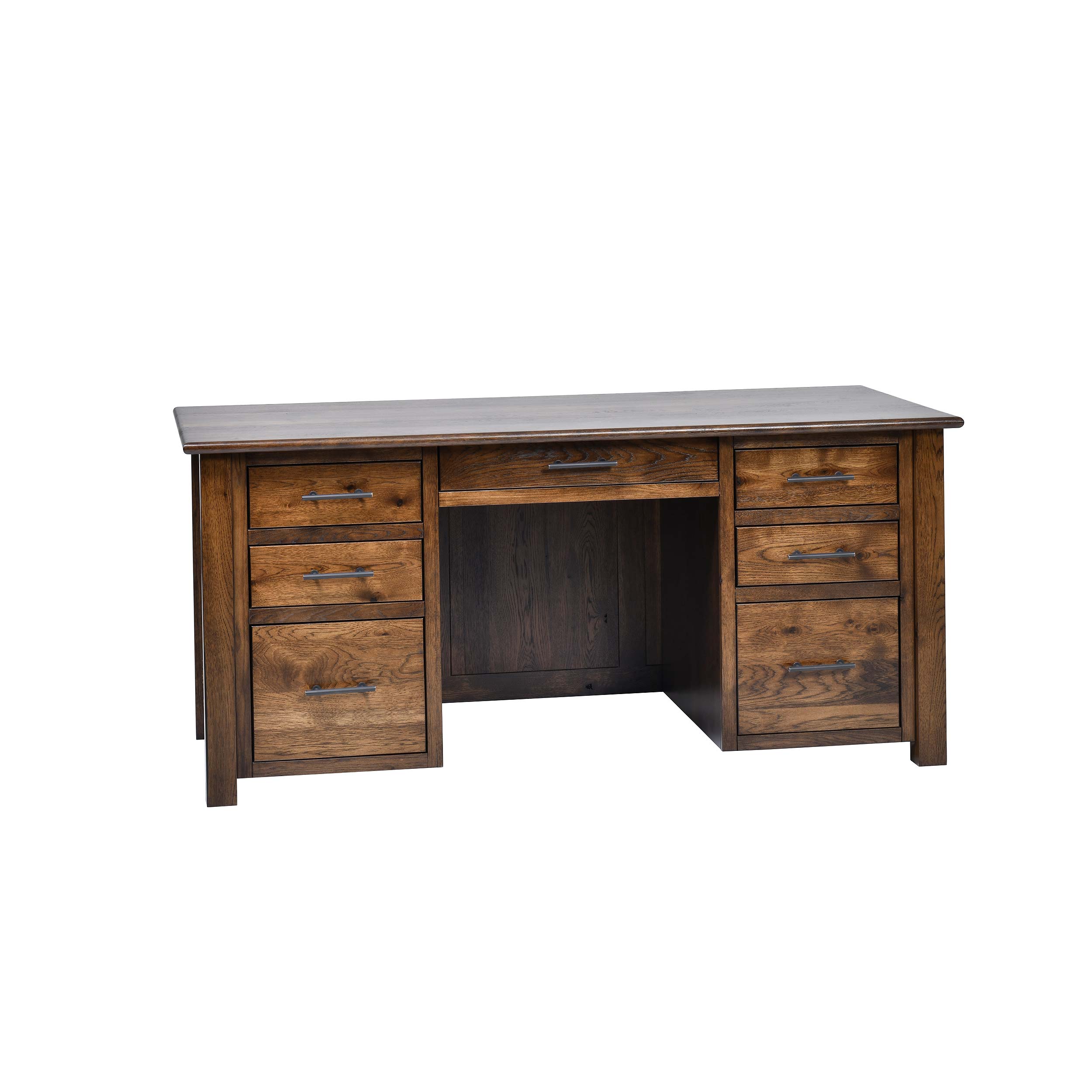 QW Amish Settlers Executive Desk - Image 43