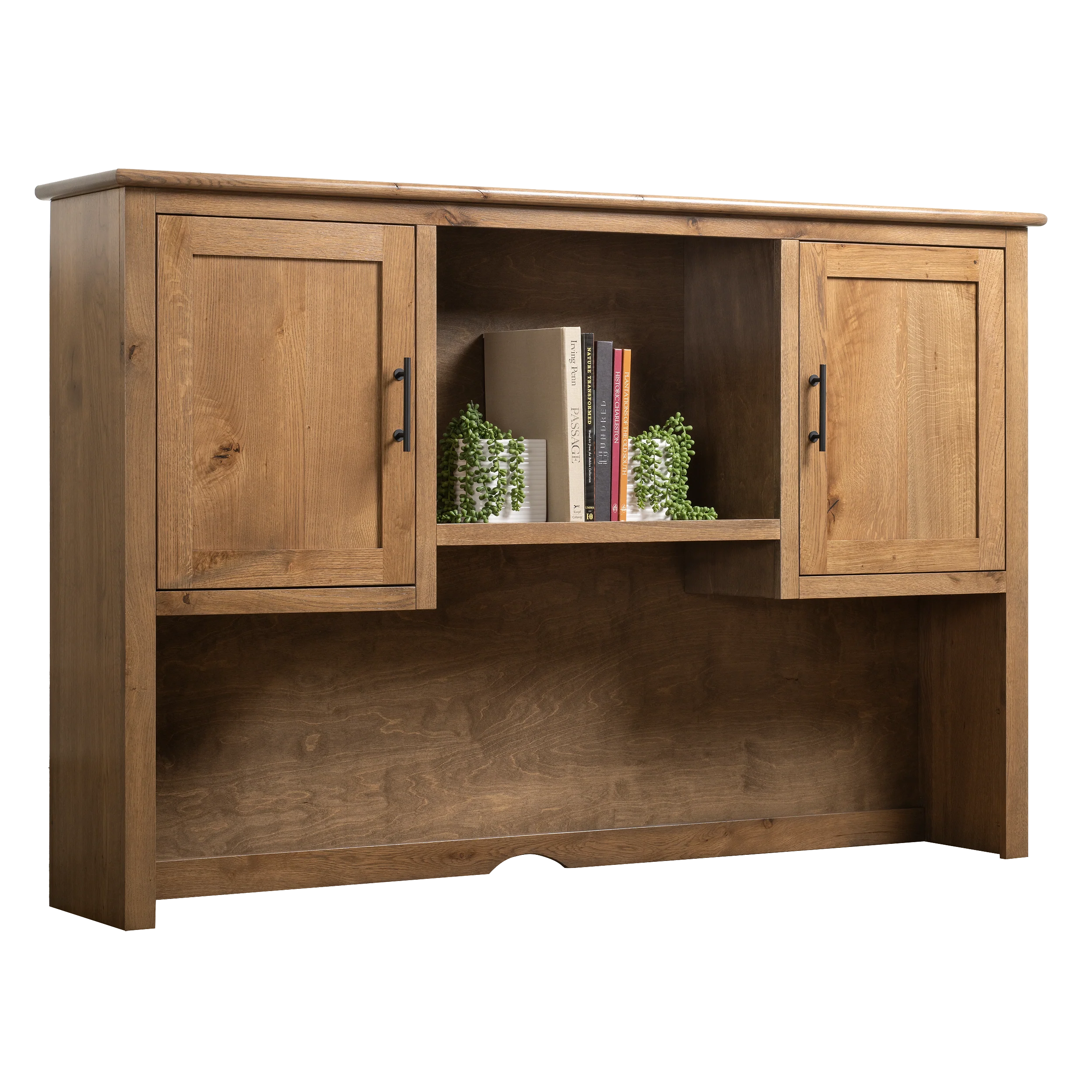 QW Amish Settlers L Shape Desk w/ Optional Hutch - Image 4