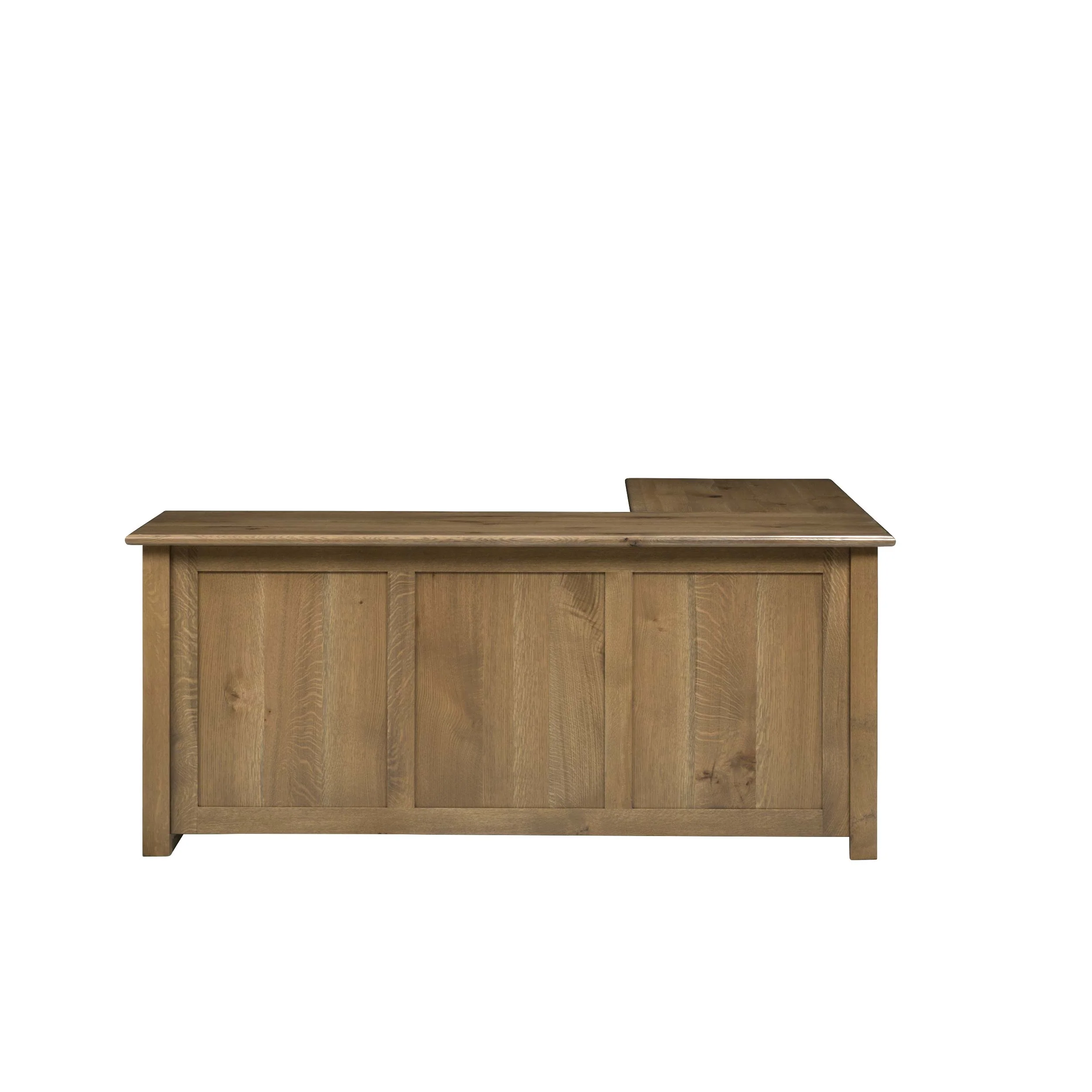QW Amish Settlers L Shape Desk w/ Optional Hutch - Image 7