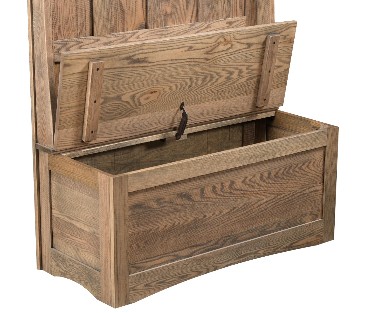 QW Amish Shaker Sawn 42" Hall Seat - Image 3