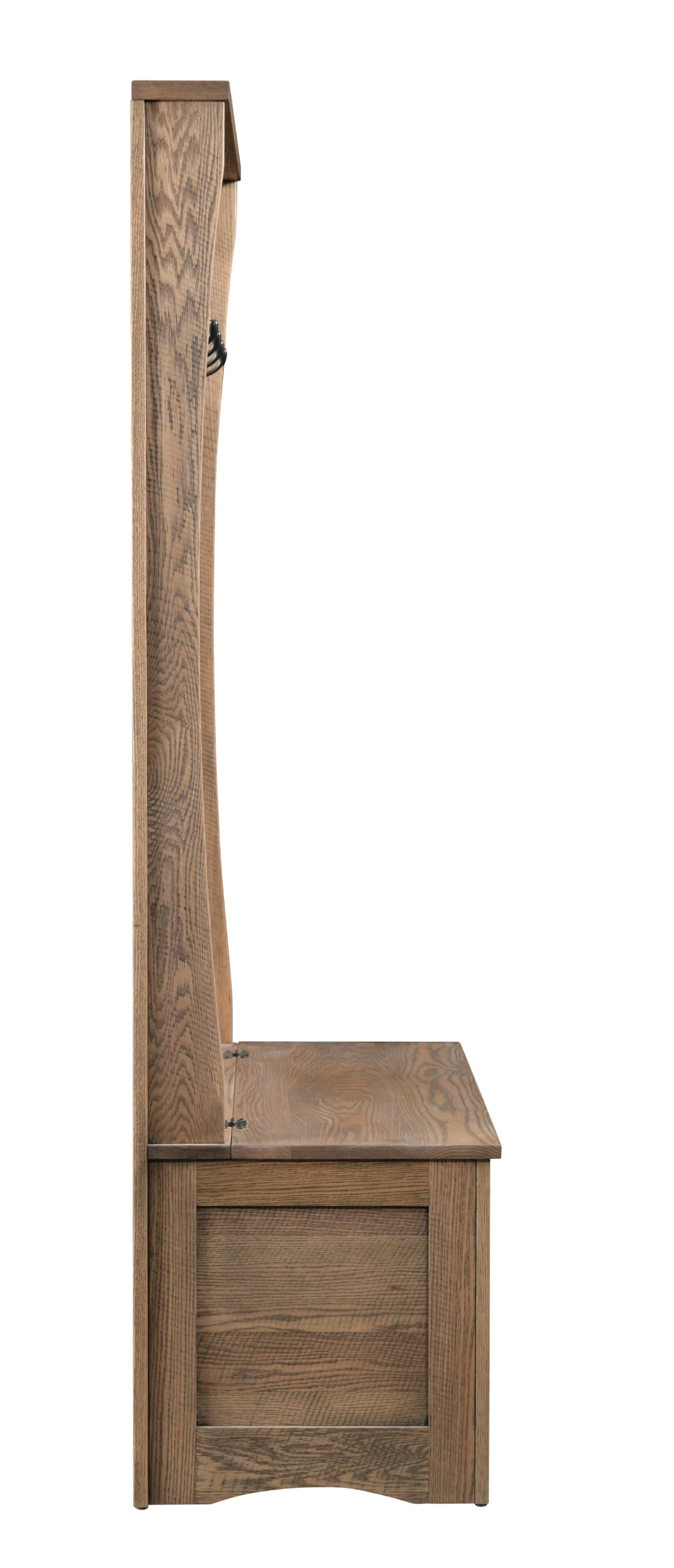 QW Amish Shaker Sawn 42" Hall Seat - Image 4