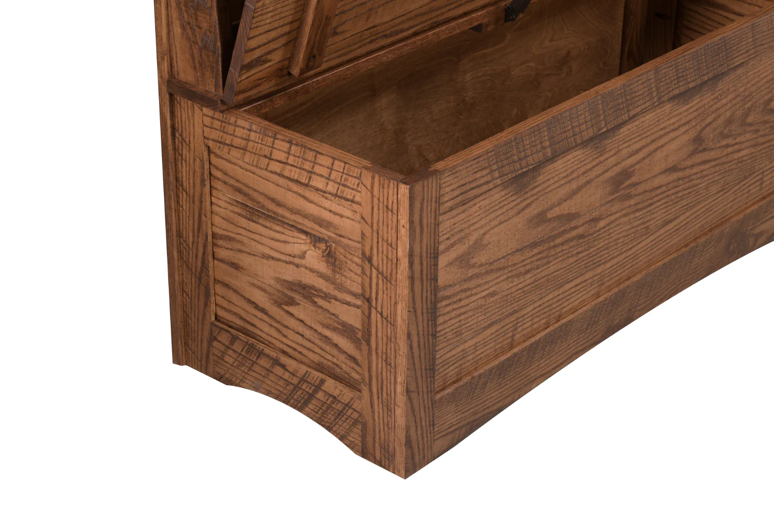 QW Amish Shaker Sawn 48" Hall Seat - Image 3