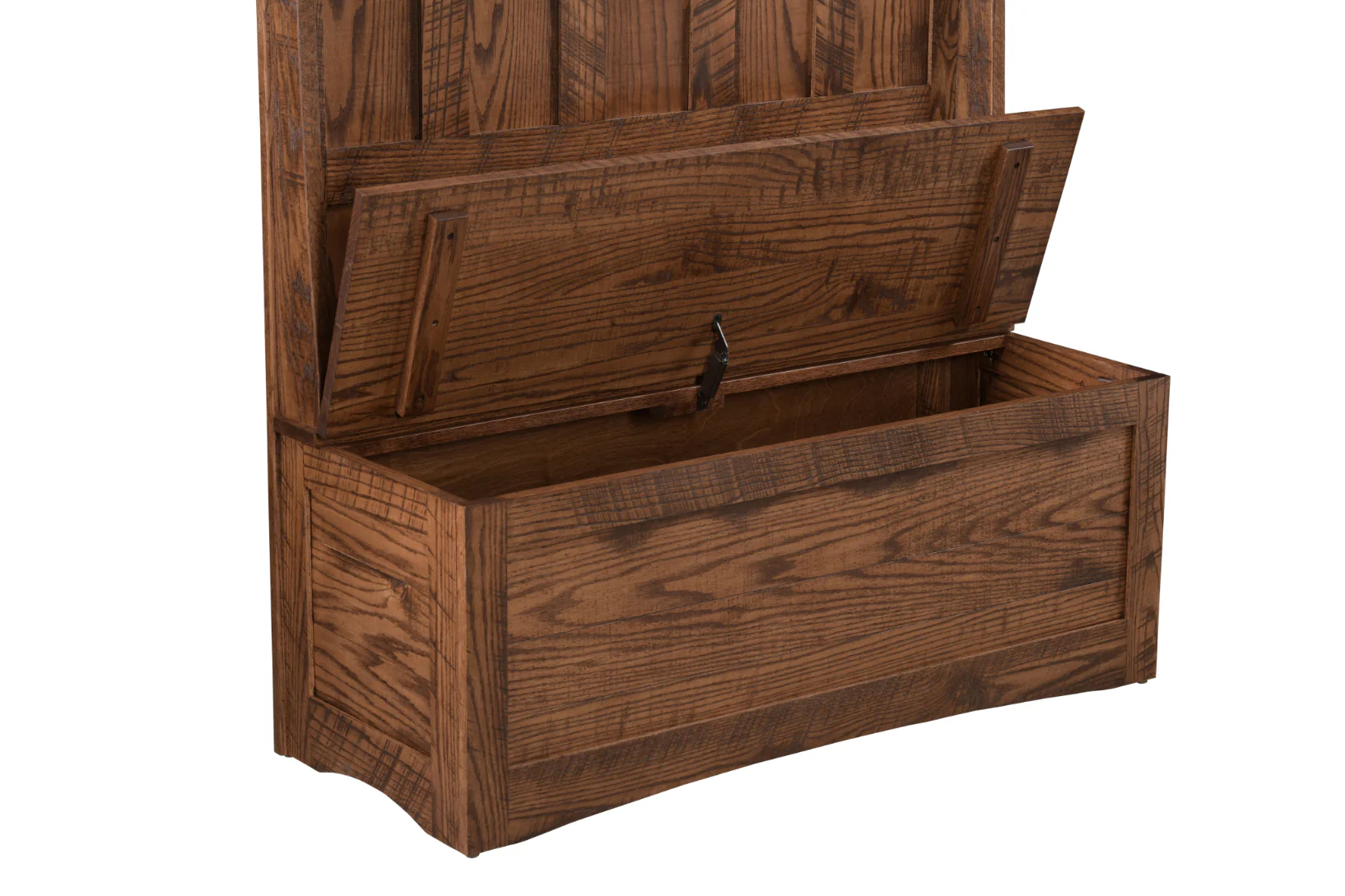 QW Amish Shaker Sawn 48" Hall Seat - Image 4