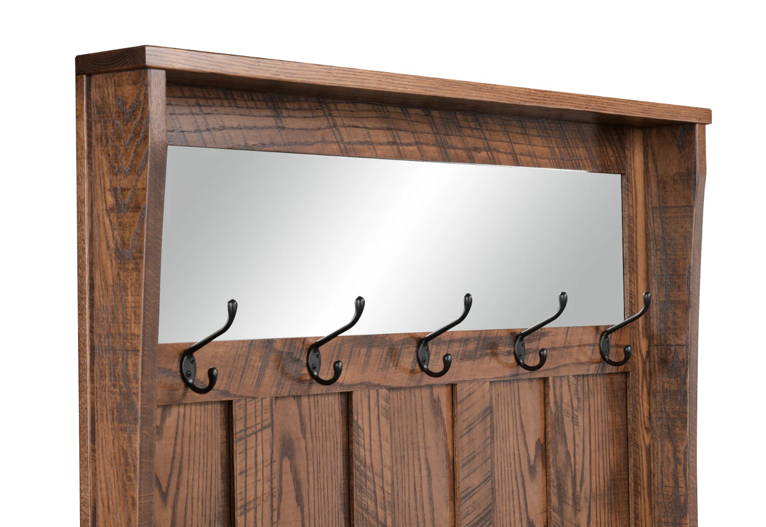 QW Amish Shaker Sawn 48" Hall Seat - Image 5