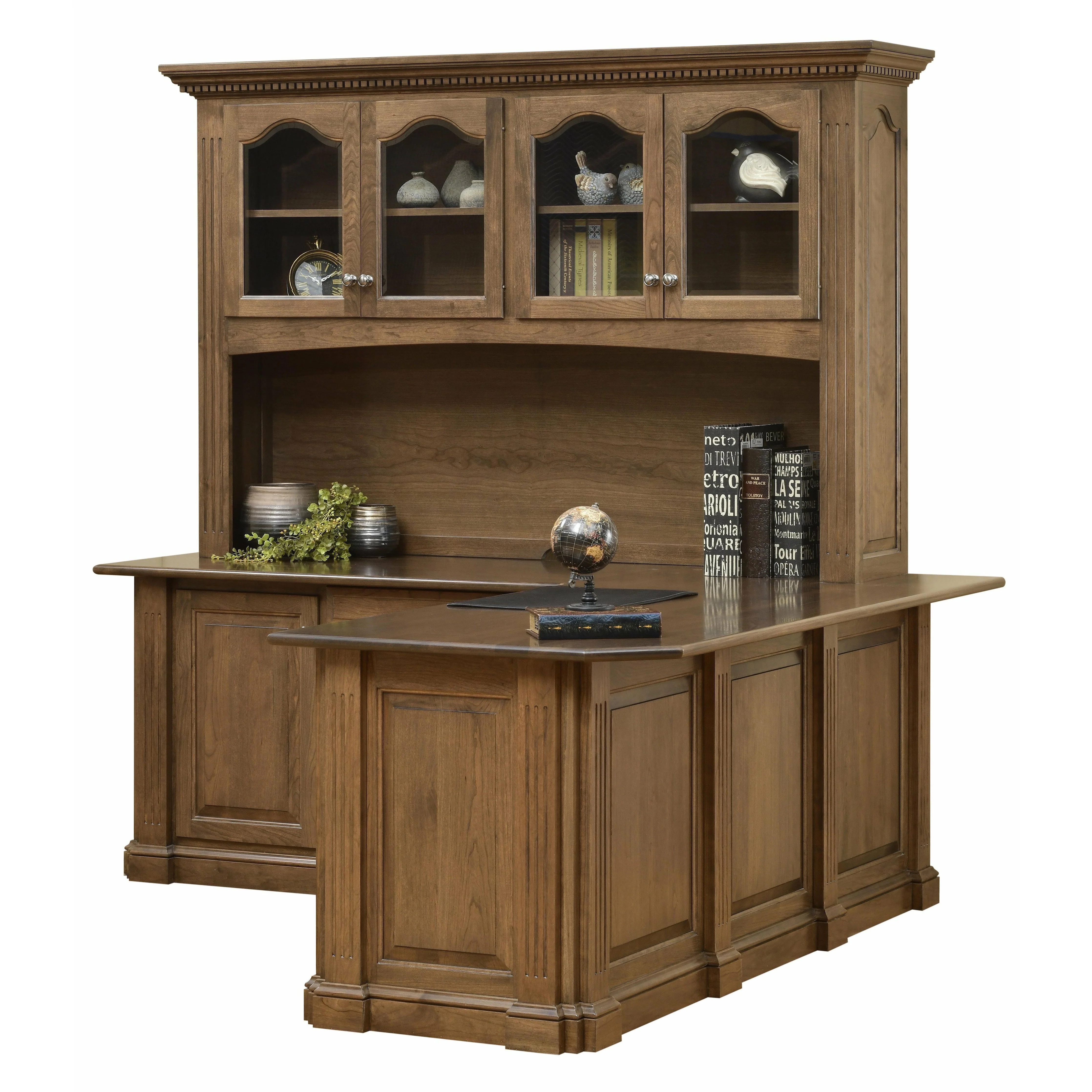 QW Amish Signature Corner Desk with Optional Hutch - Image 2