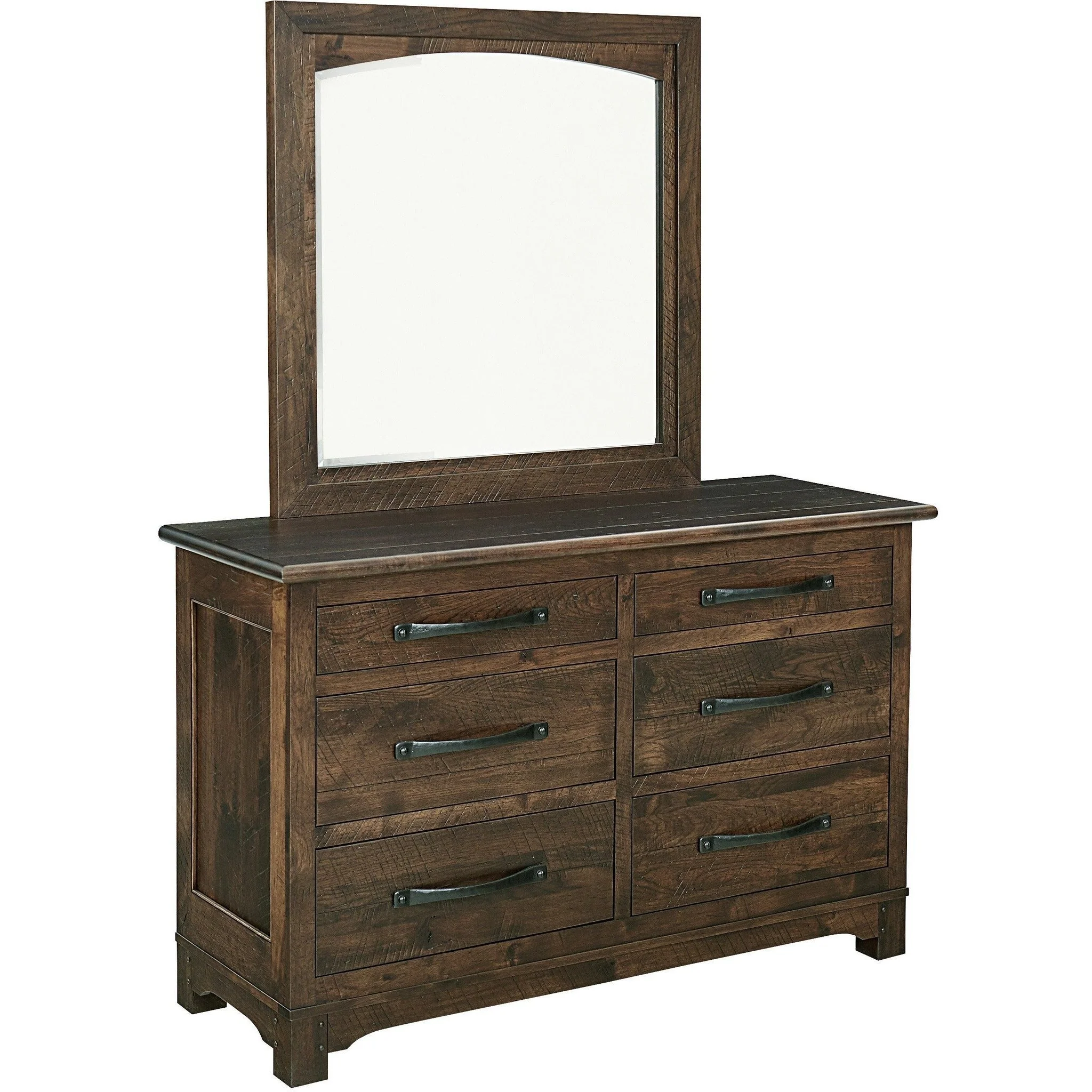 QW Amish Signature Farmhouse Dresser w/ Optional Mirror