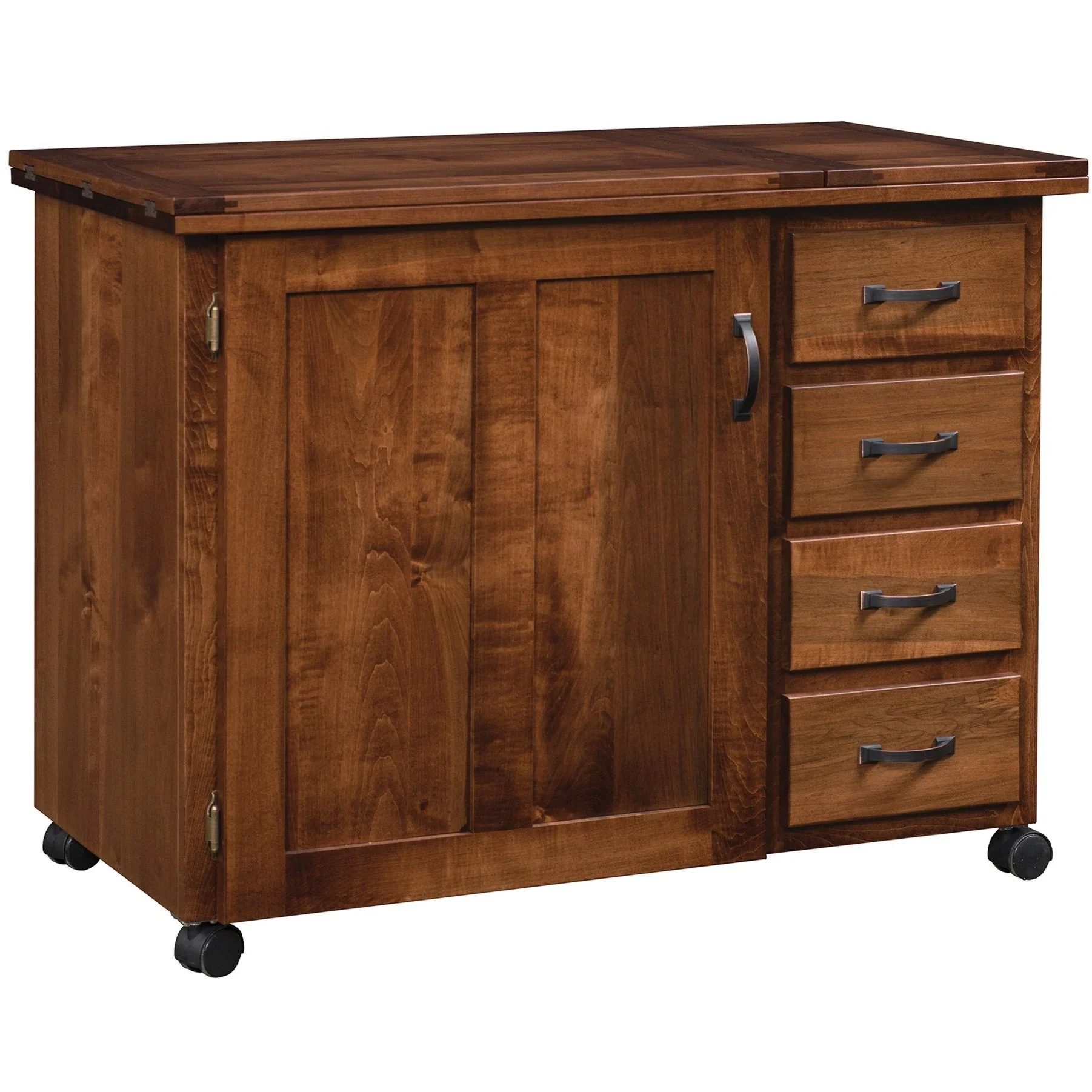 QW Amish Single Door Sewing Cabinet - Image 2