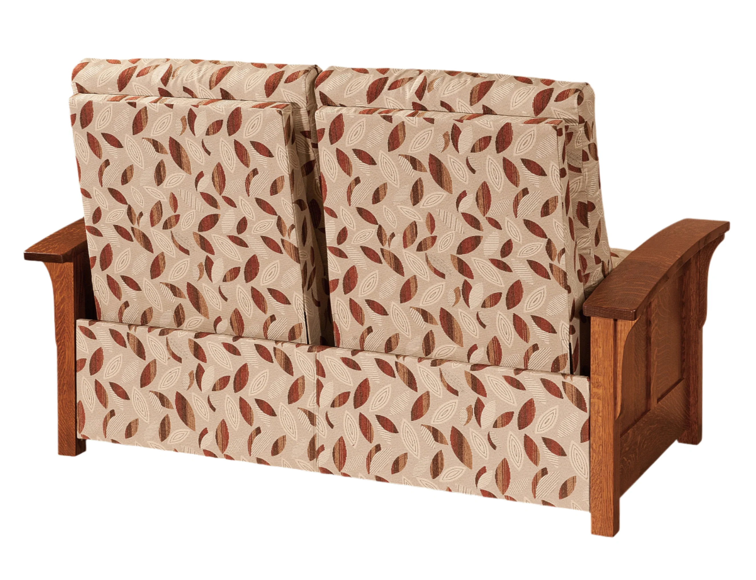 QW Amish Skyline Panel Reclining Loveseat - Image 3