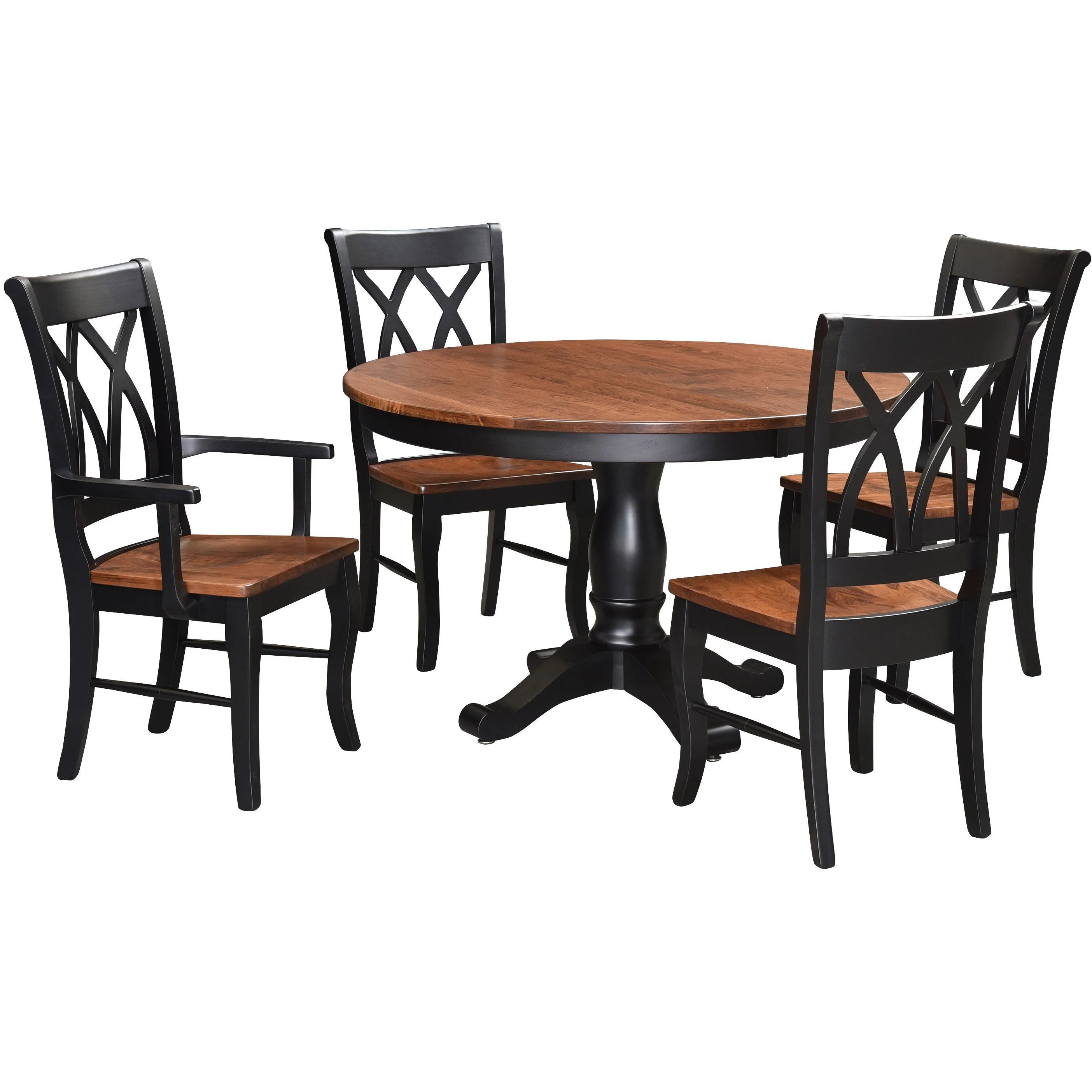 QW Amish Stanton Single Pedestal Table - Image 2