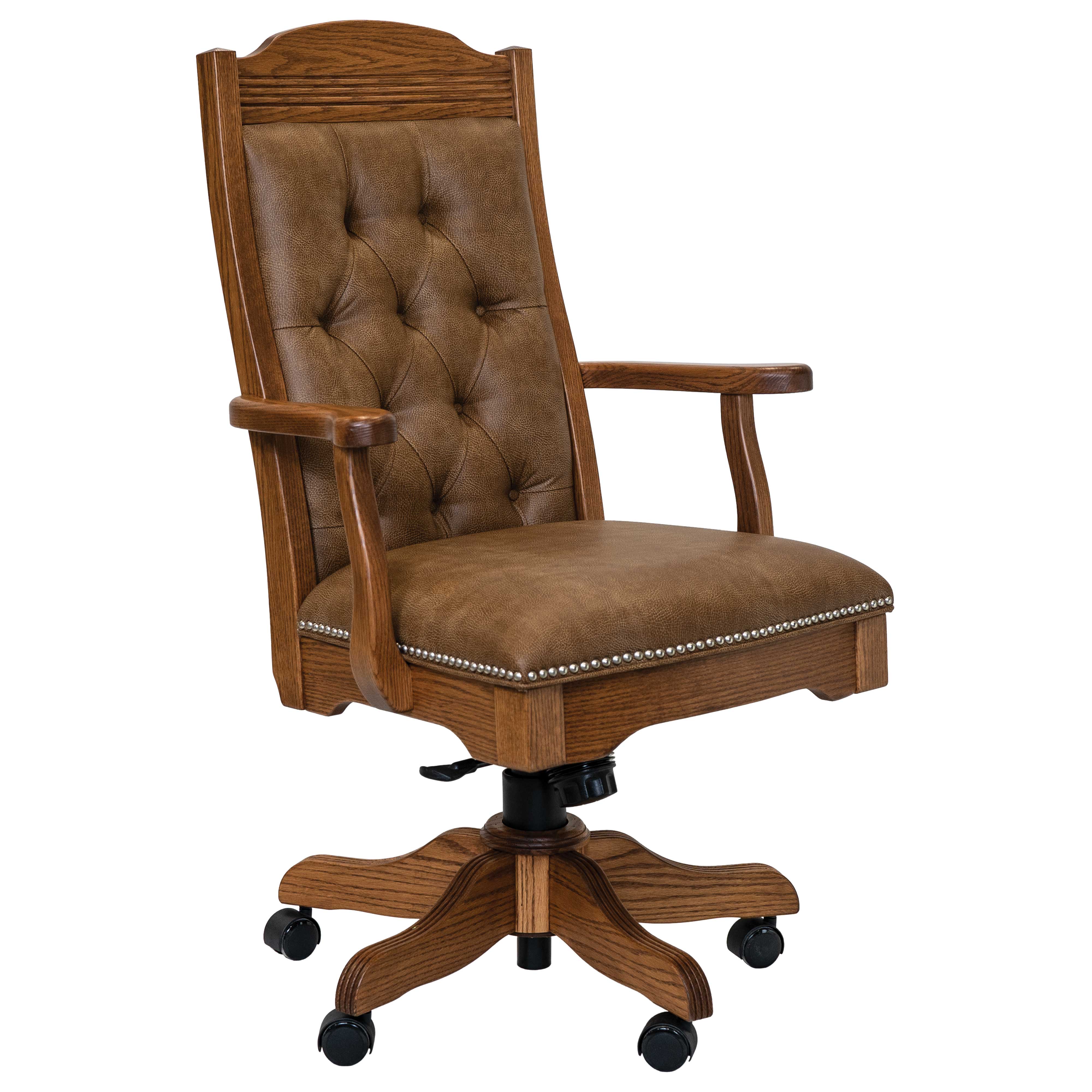 QW Amish Starr Executive Desk Chair - Image 2